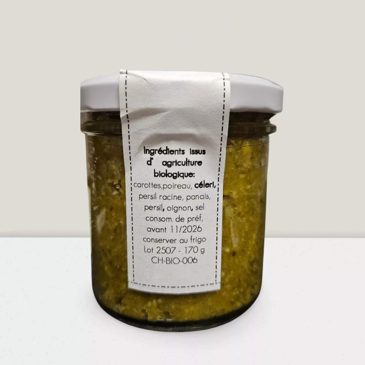 Bouillon de légumes crus 170g