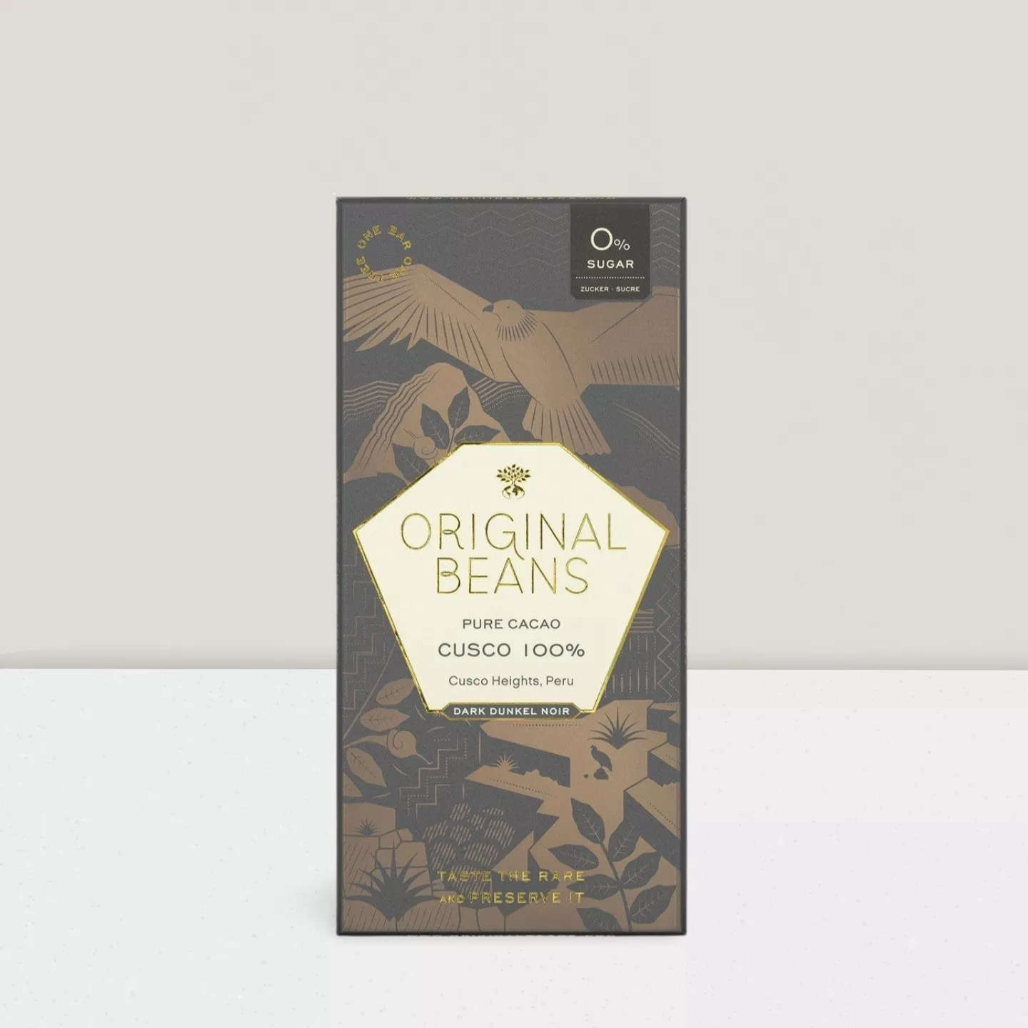 Chocolat Cusco Puissant 100% Cacao - 70g