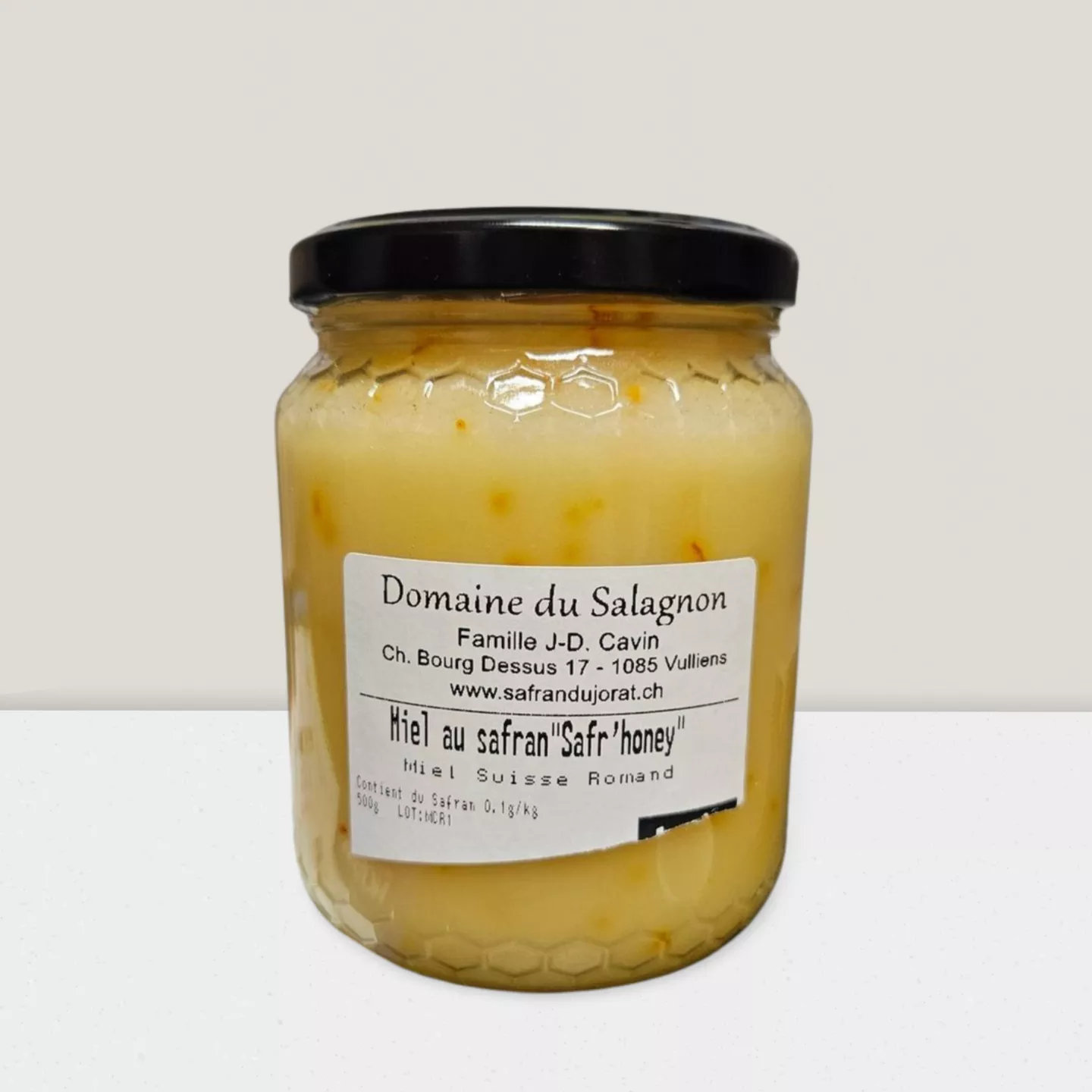 Miel safranée Safr'honey 500g
