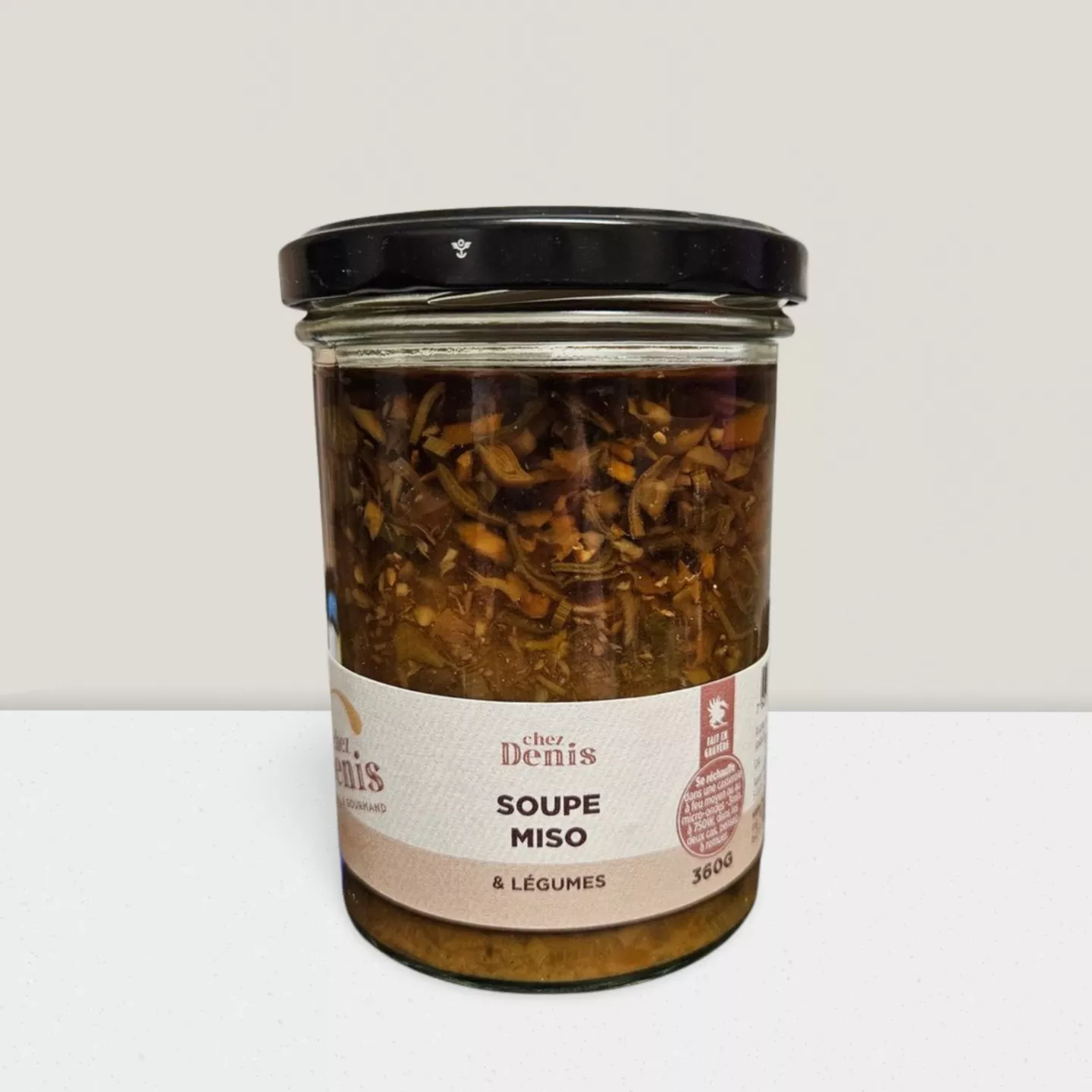 Soupe Miso aux légumes - 360gr