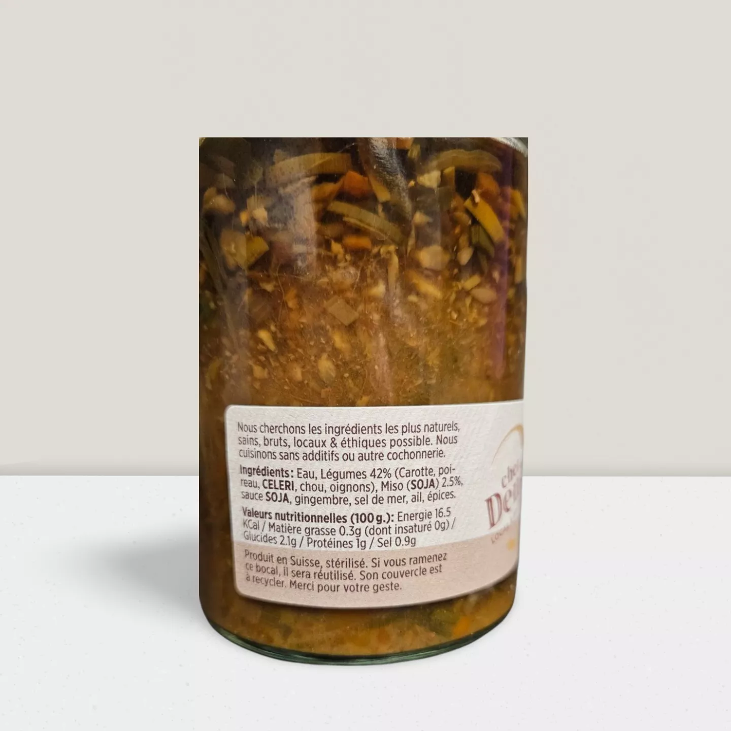 Soupe Miso aux légumes - 360gr
