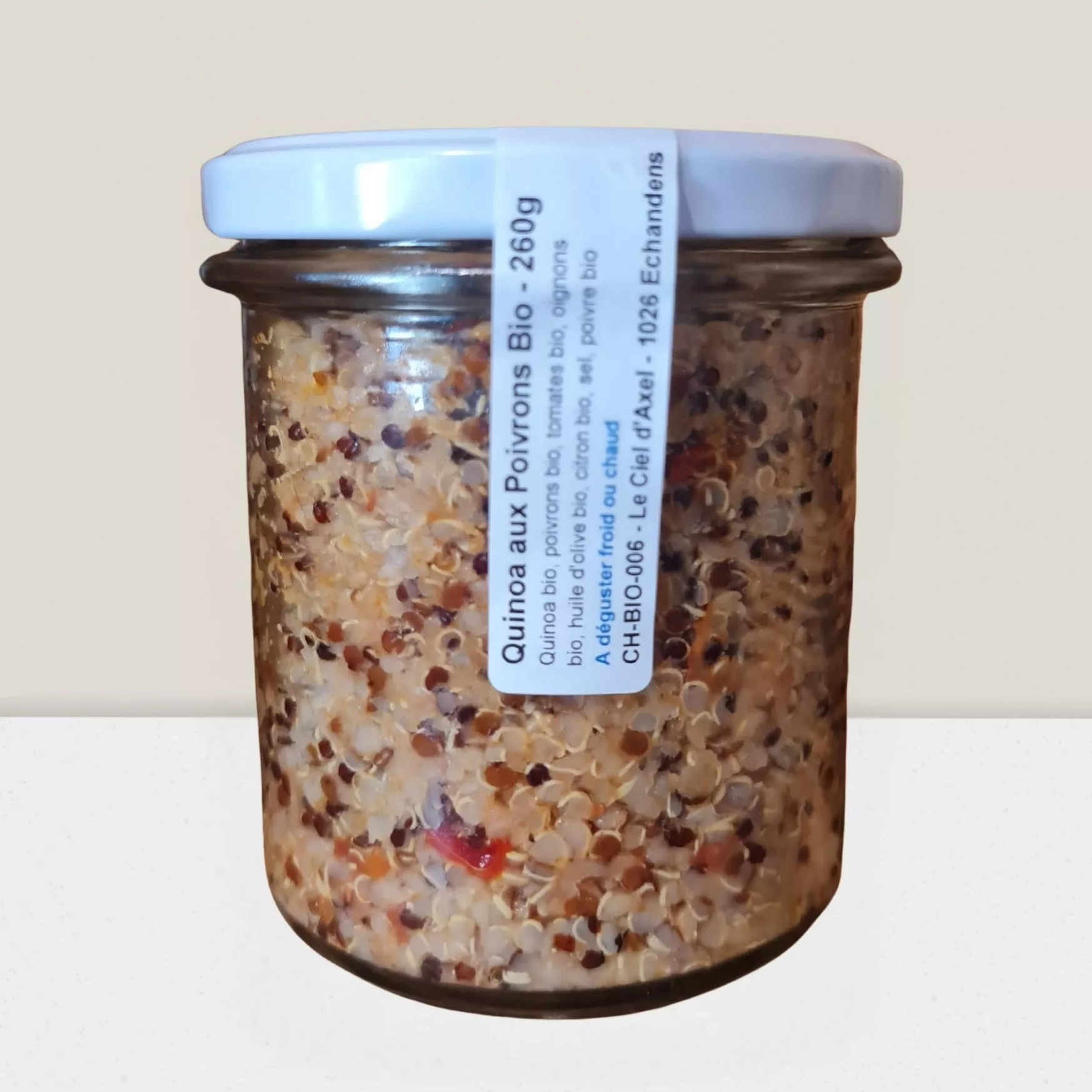 Quinoa poivrons 260g