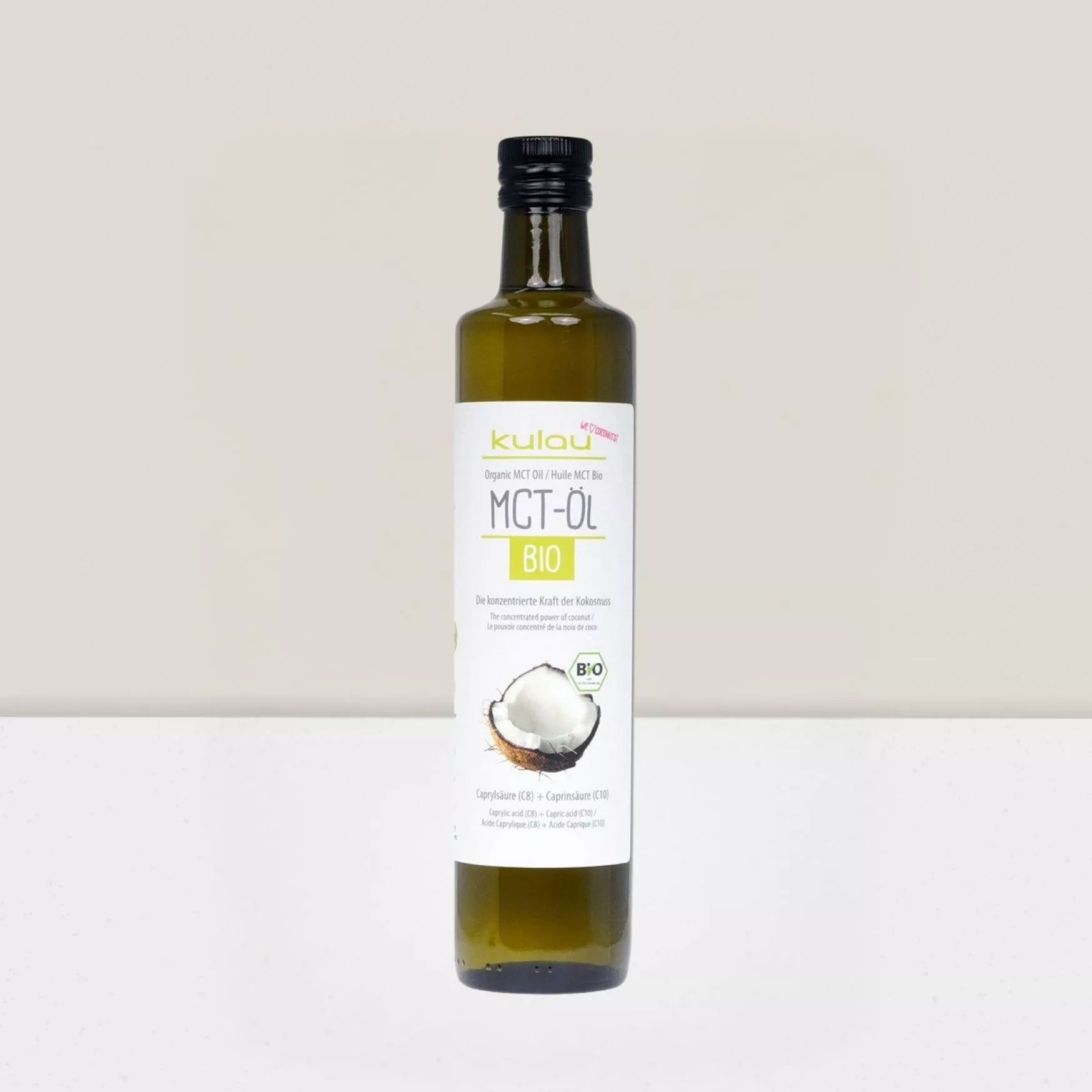 MCT huile à base d'huile de coco - 500ml