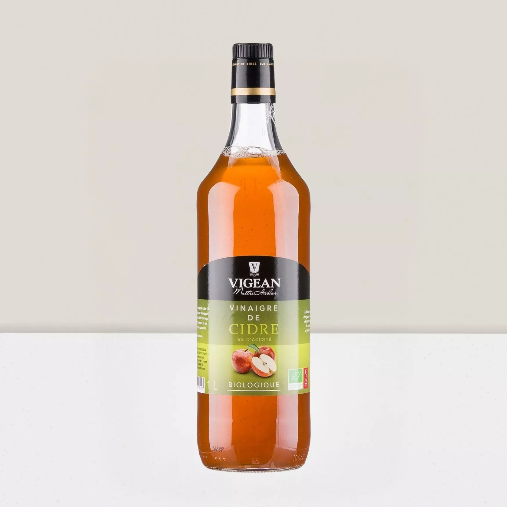 Vinaigre de cidre 5°- 1lt