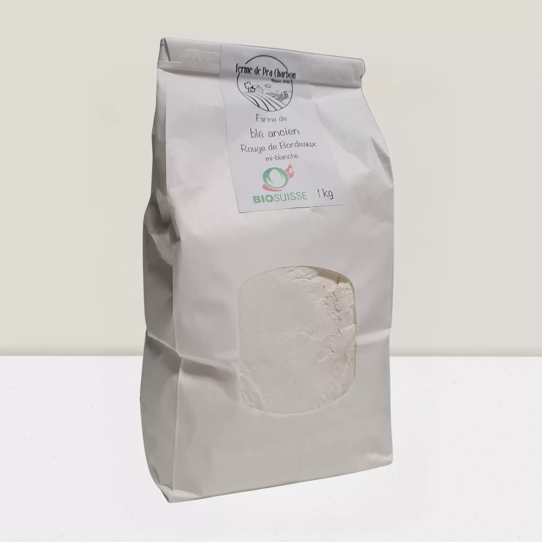 Farine blé ancien Rouge de Bordeaux 1kg
