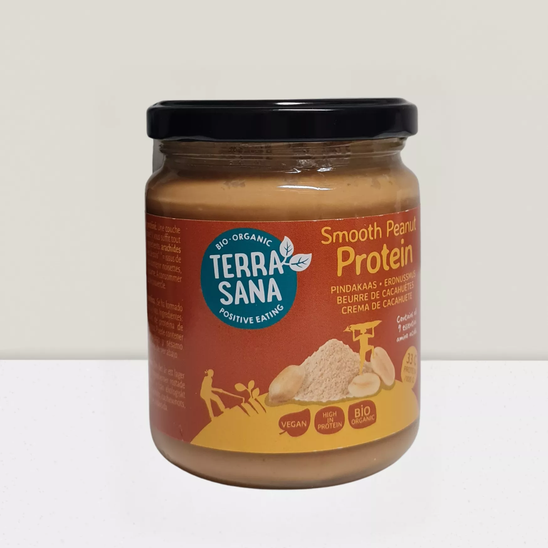 Beurre de cacahuètes protéiné - 250gr