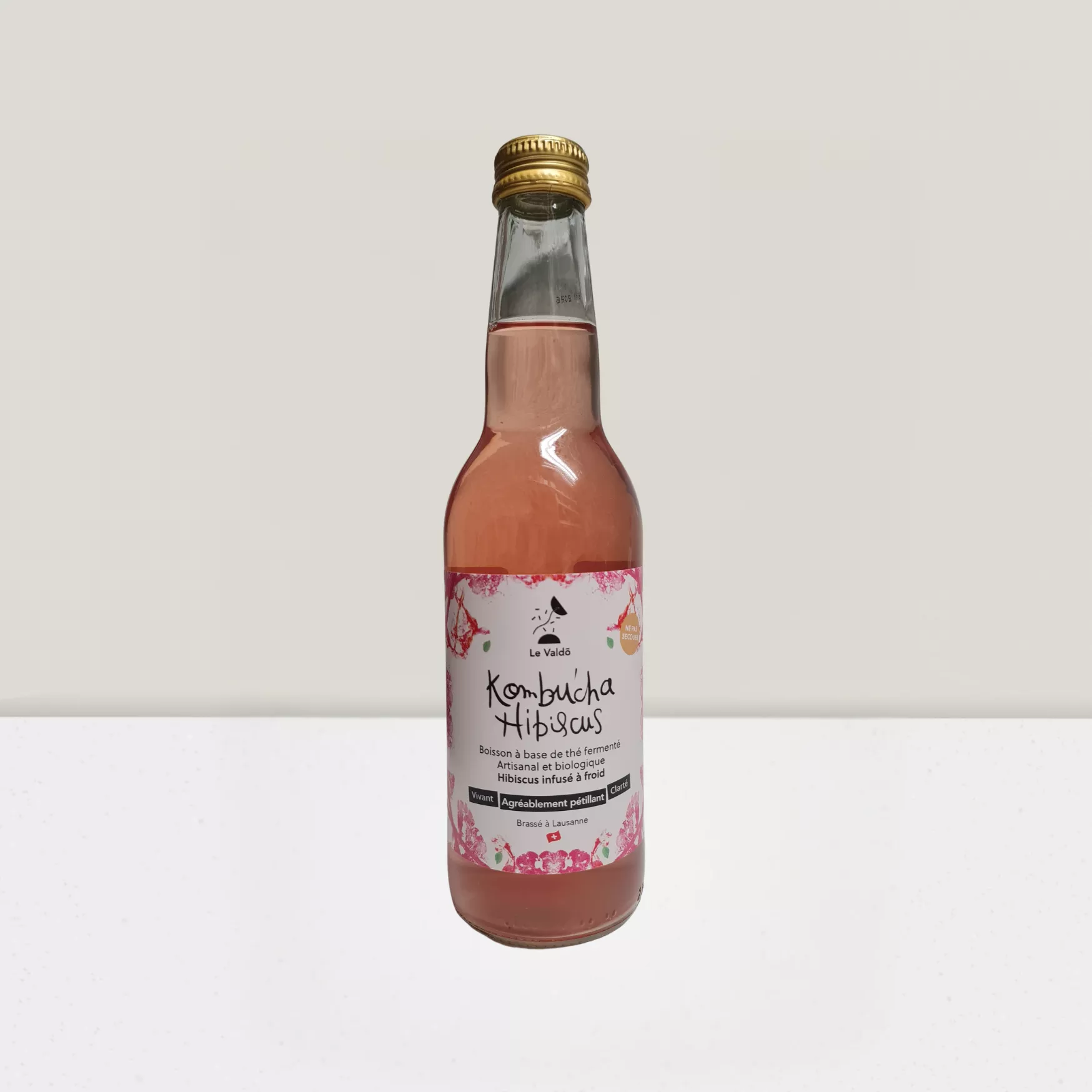 Kombucha Hibiscus Cassis - 330ml