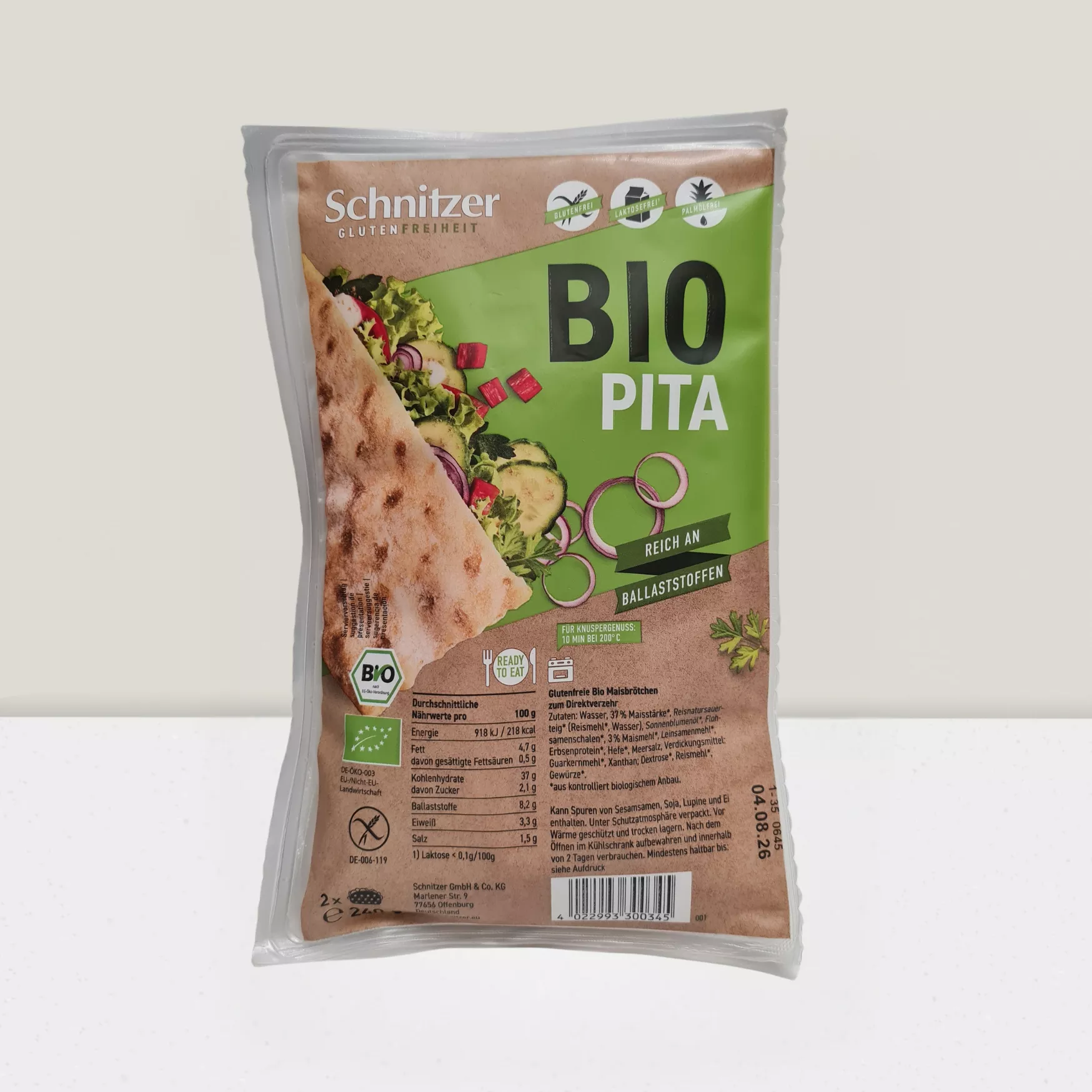 Pain Pita 250g