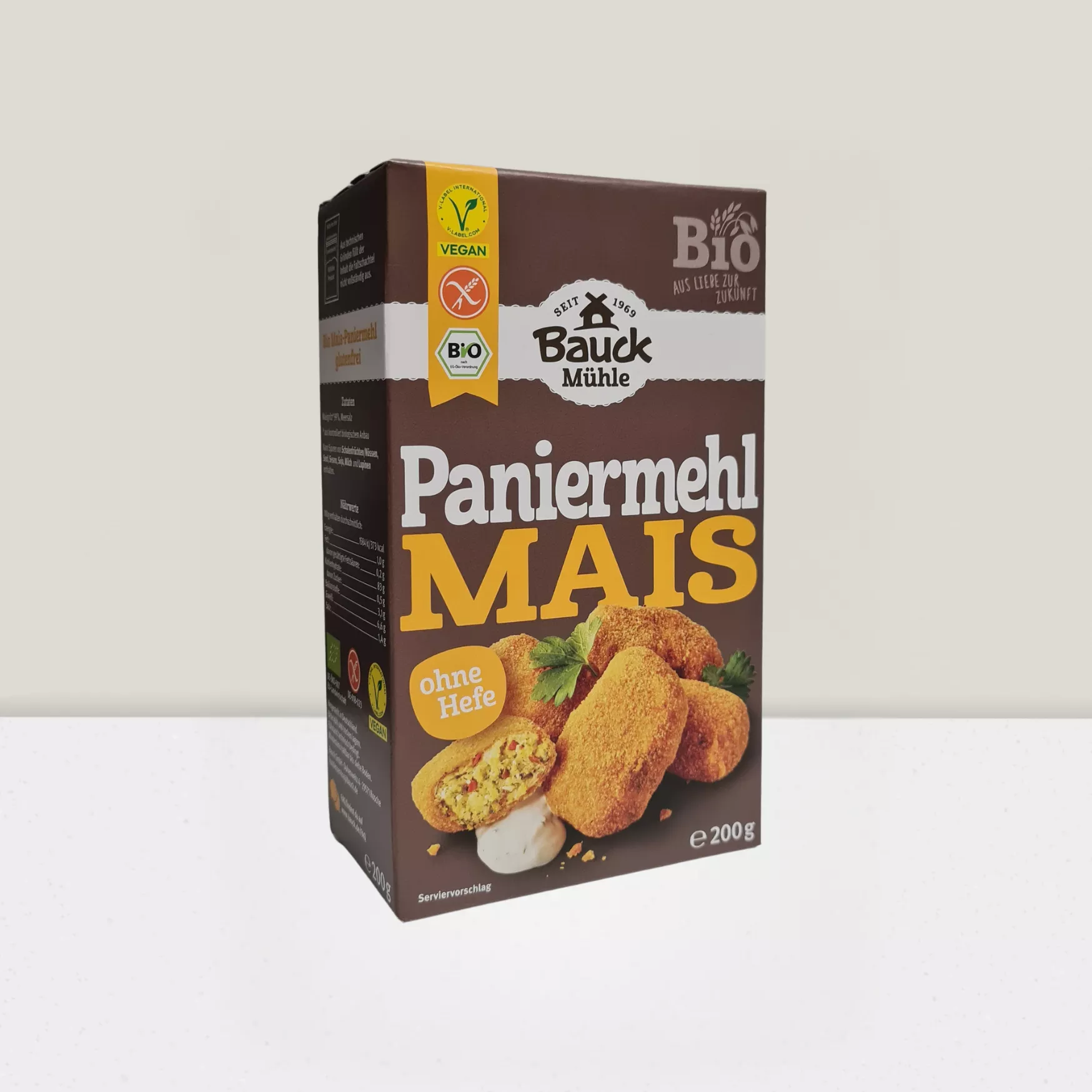 Panure maïs ss levure ss gluten- paquet 200g