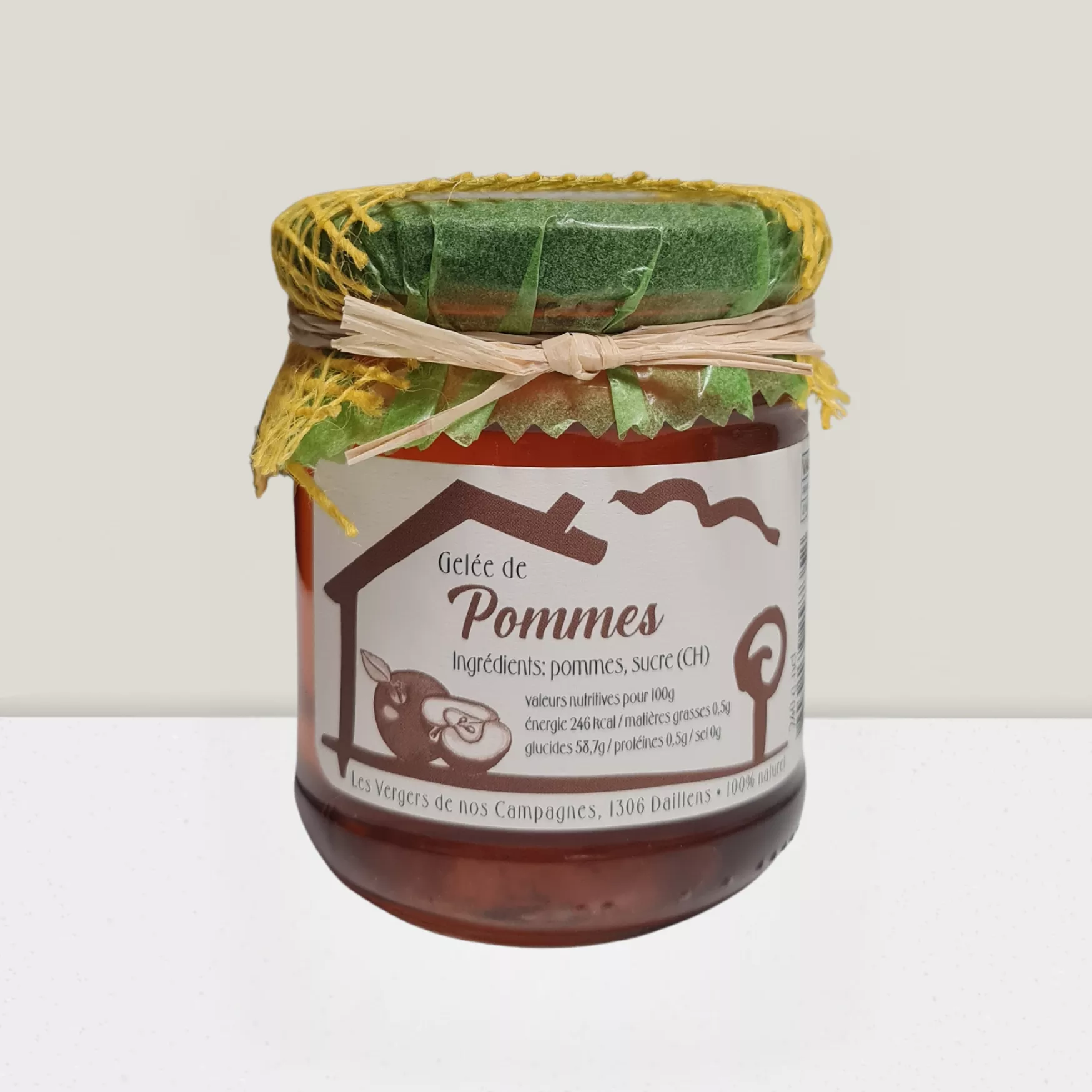 Gelée de Pommes 240gr