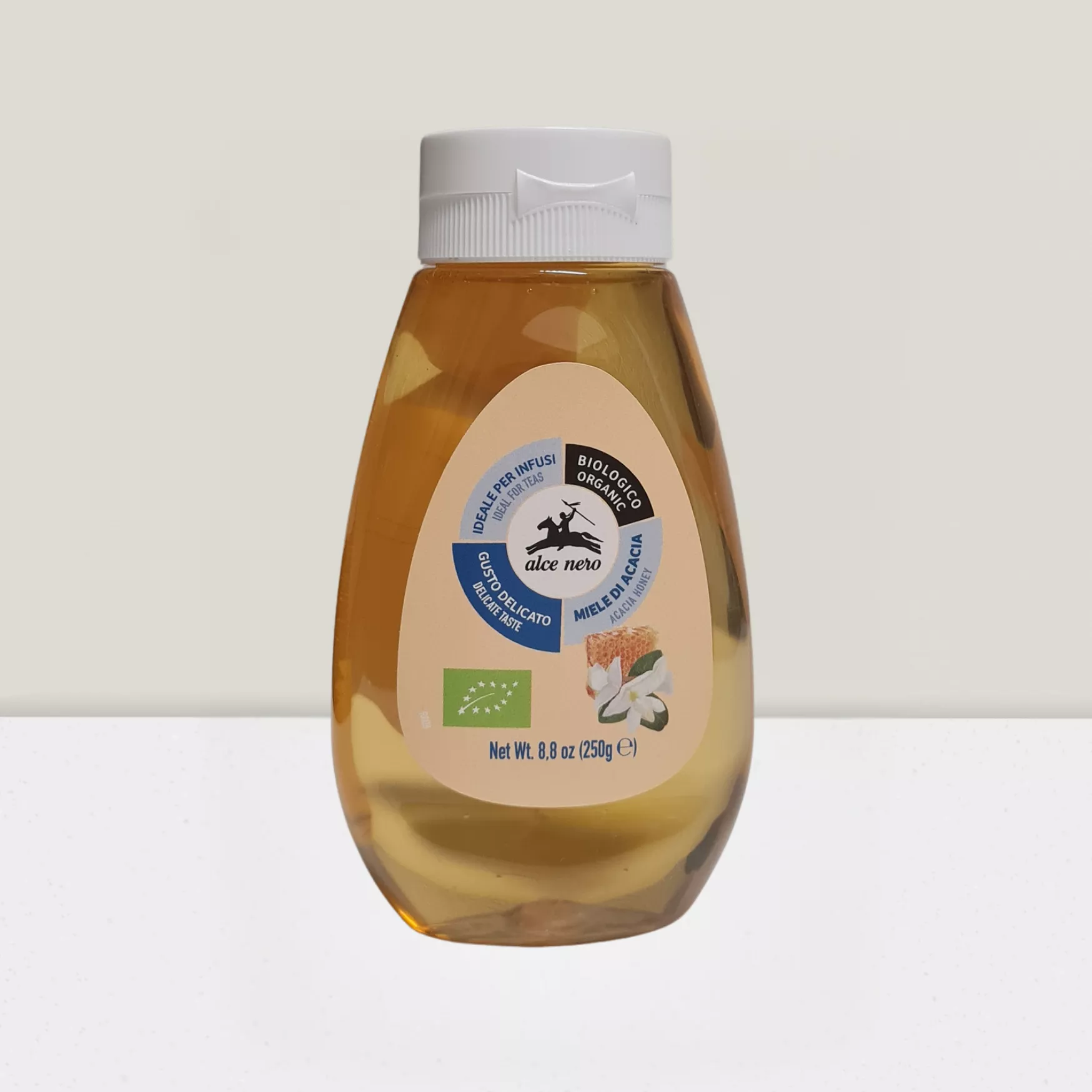 Miel d'acacia bouteille 250gr