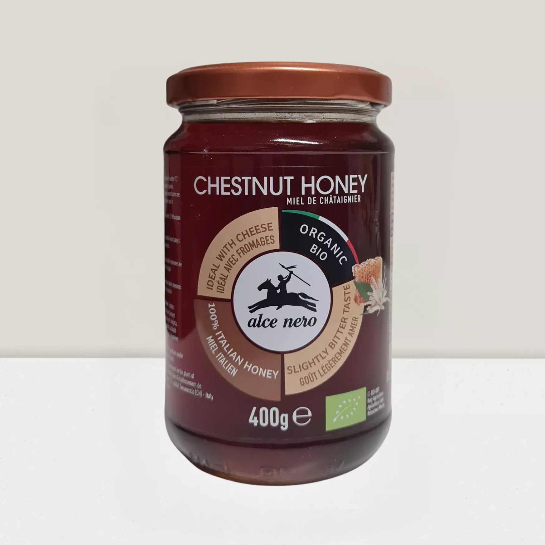 Miel de chataignier - verre 400gr