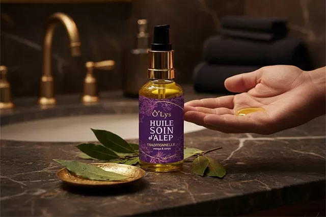 Huile soin d'Alep -Traditionnelle - 50ml