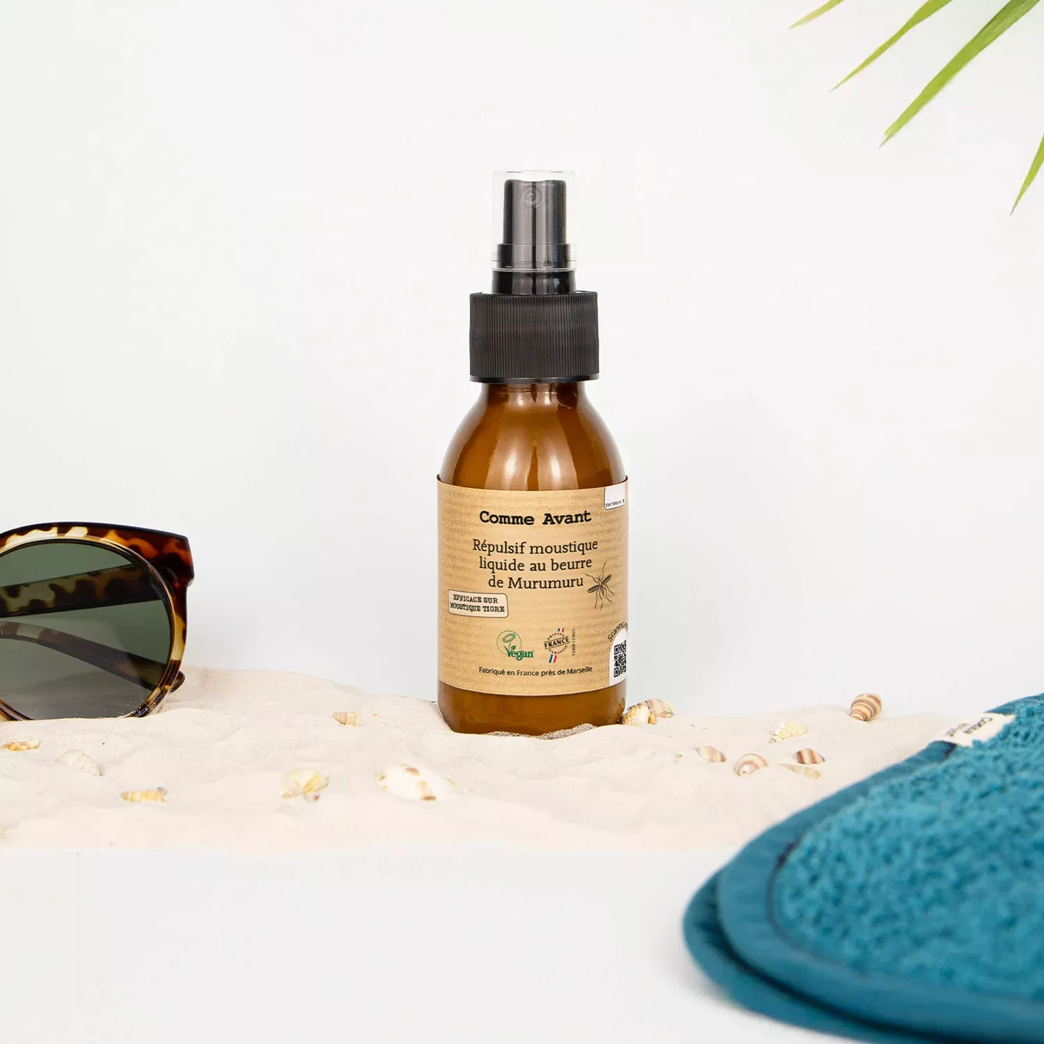 Répulsif anti- moustique liquide au beurre de Murumuru 90ml