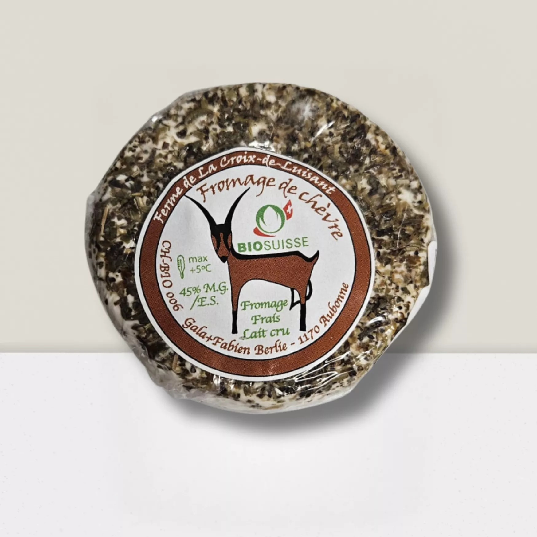 Fromage frais de chèvre - Haute Poivre 100g