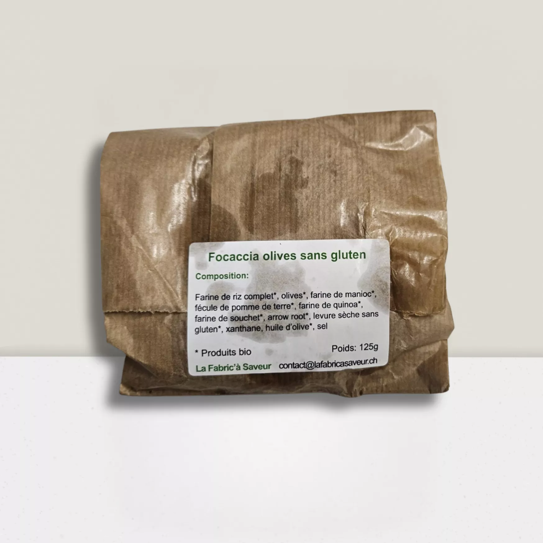 Foccacia Olive - 120gr