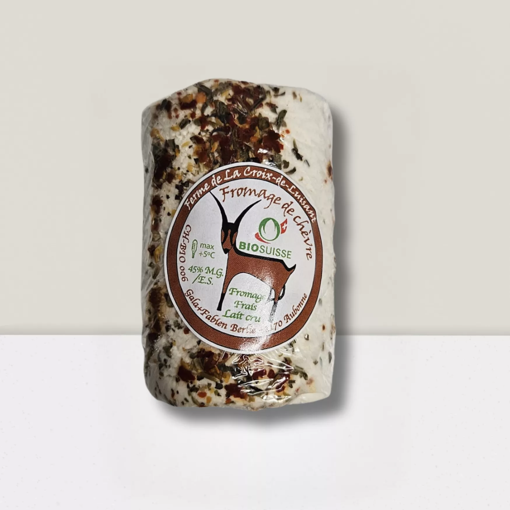 Fromage frais de chèvre - Ail et Ciboulette 100gr
