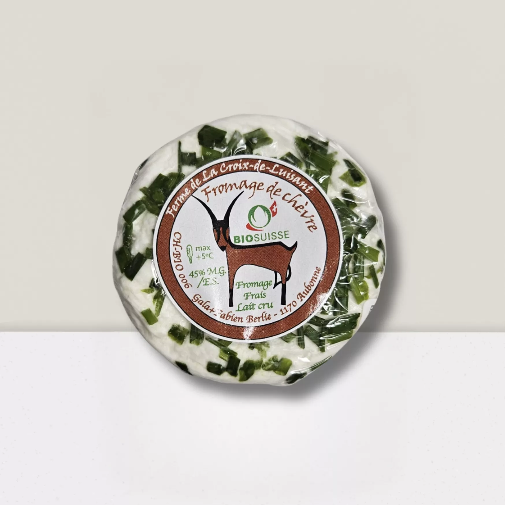 Fromage frais de chèvre - Haute Ciboulettes 100gr