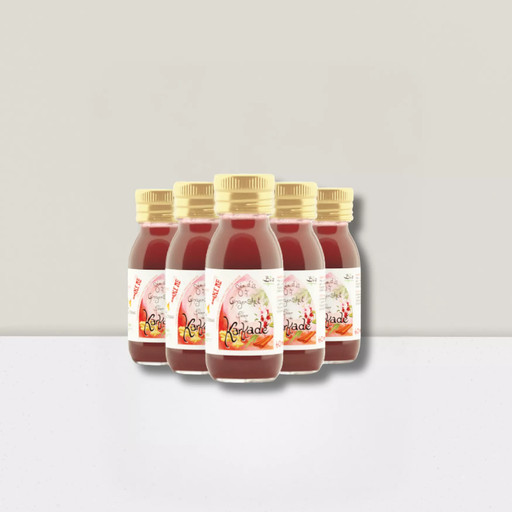 Ginger Shot - Fleur de Karkadé - 60ml