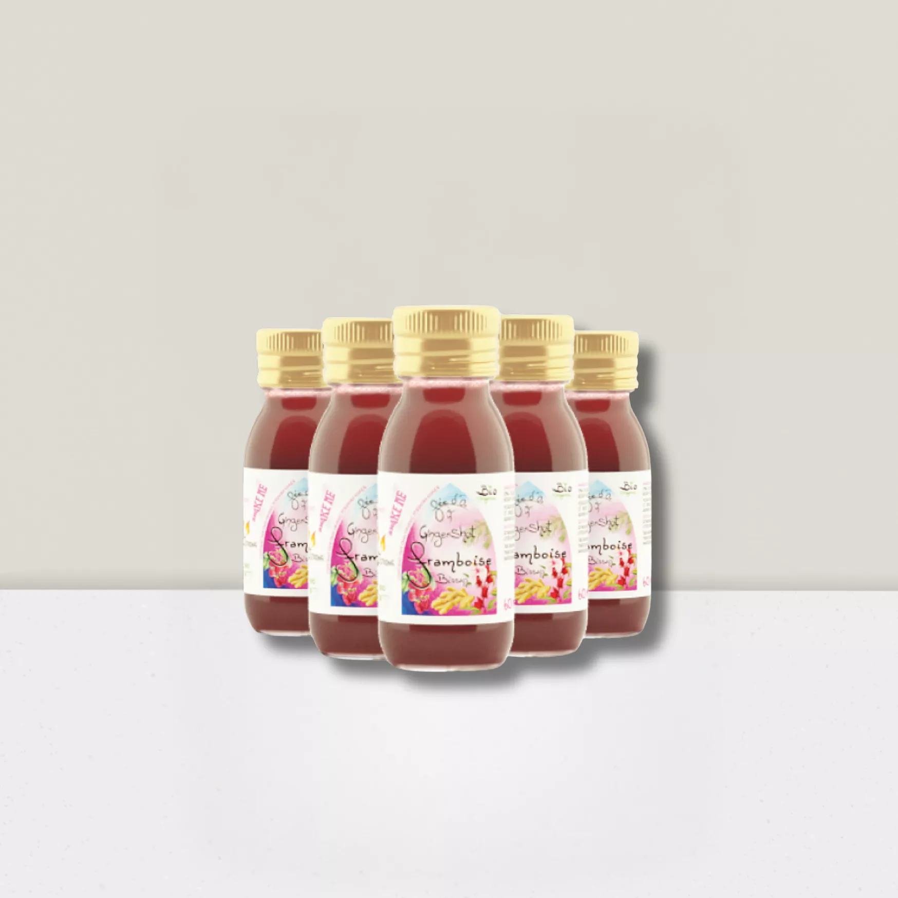 Ginger Shot - Framboise Bissap - 60ml