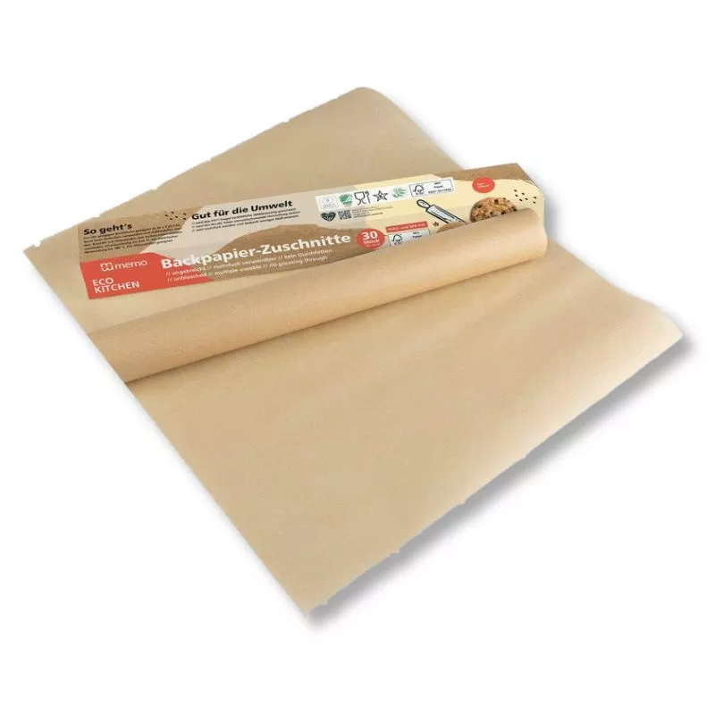 Papier sulfurisé non blanchi 30x42cm 30 Feuilles