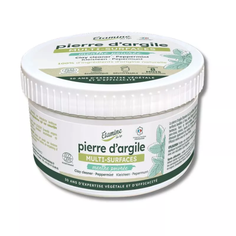 Pierre d'argile multi-surface - Menthe poivrée - 400gr