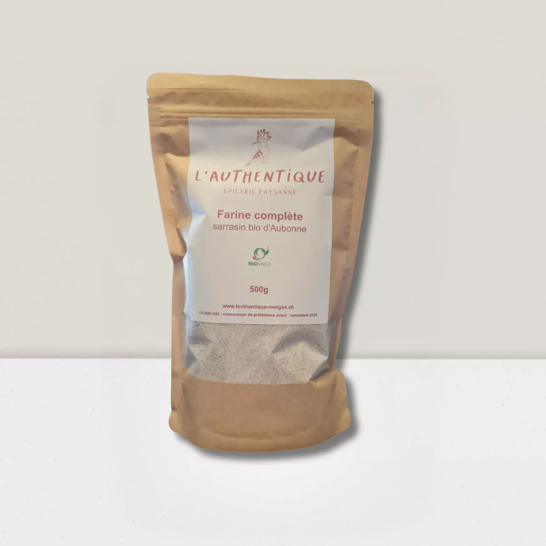 Farine de sarrasin intégrale 500gr