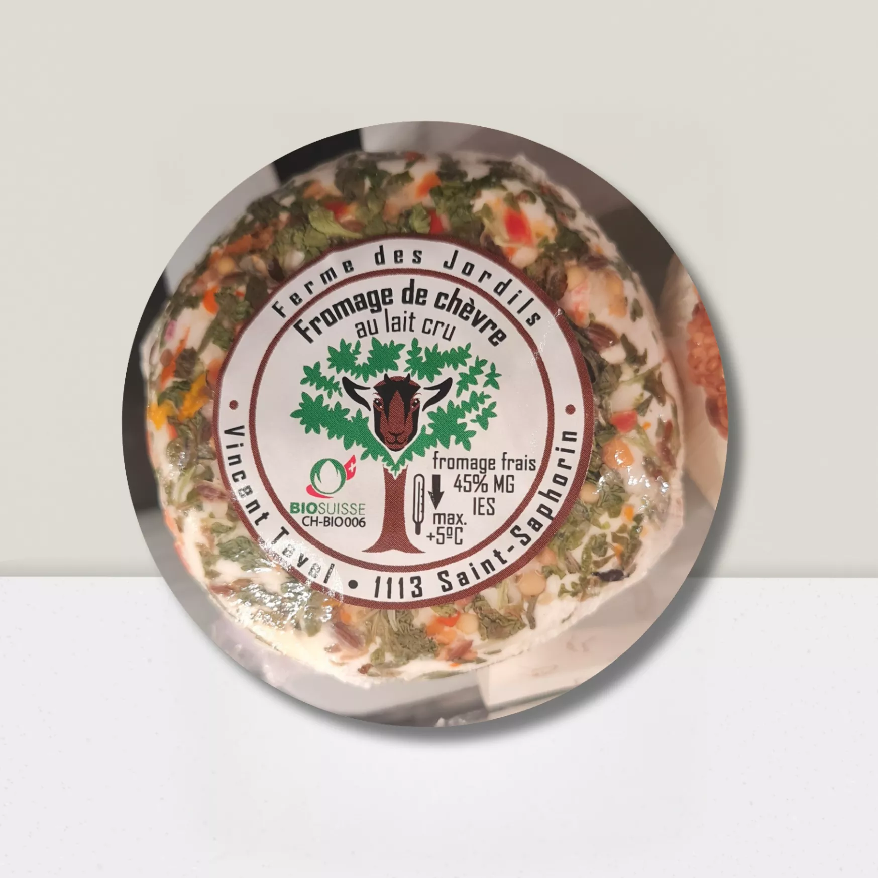 Fromage à tartiner Ail & Ciboulette 200gr