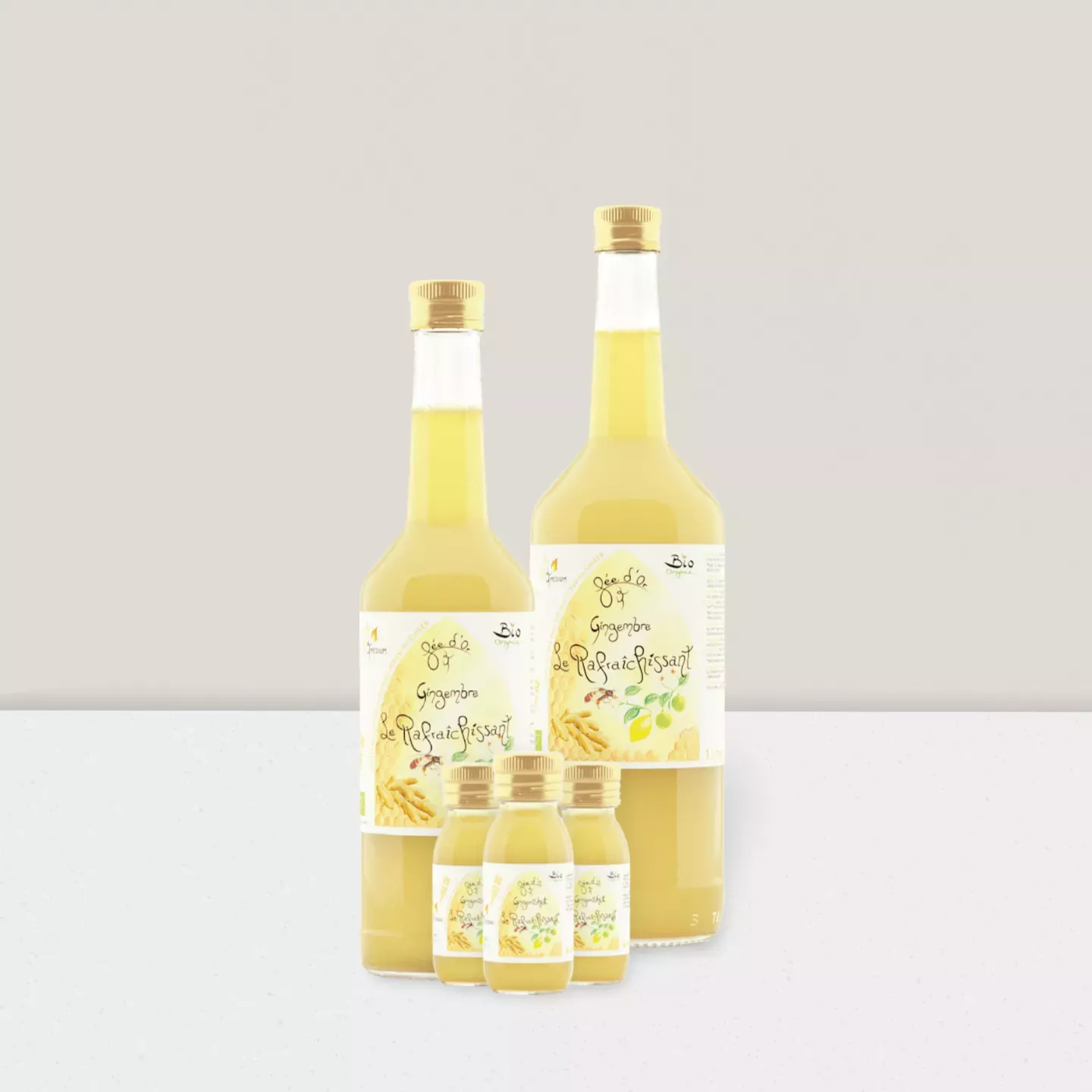 Jus de Gingembre - Le Rafraîchissant - 750ml