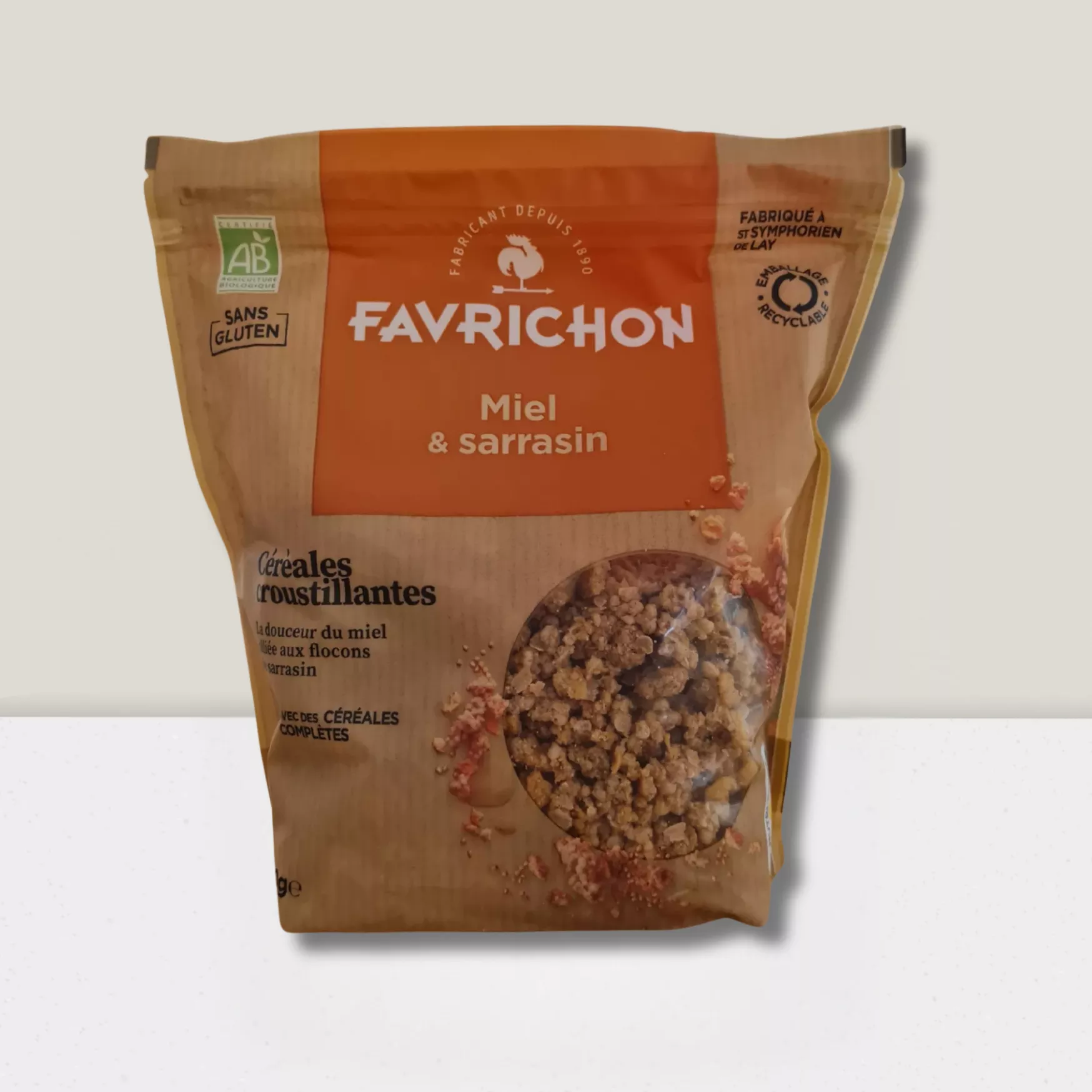 Muesli Croustillant Miel & Sarrasin , 500g