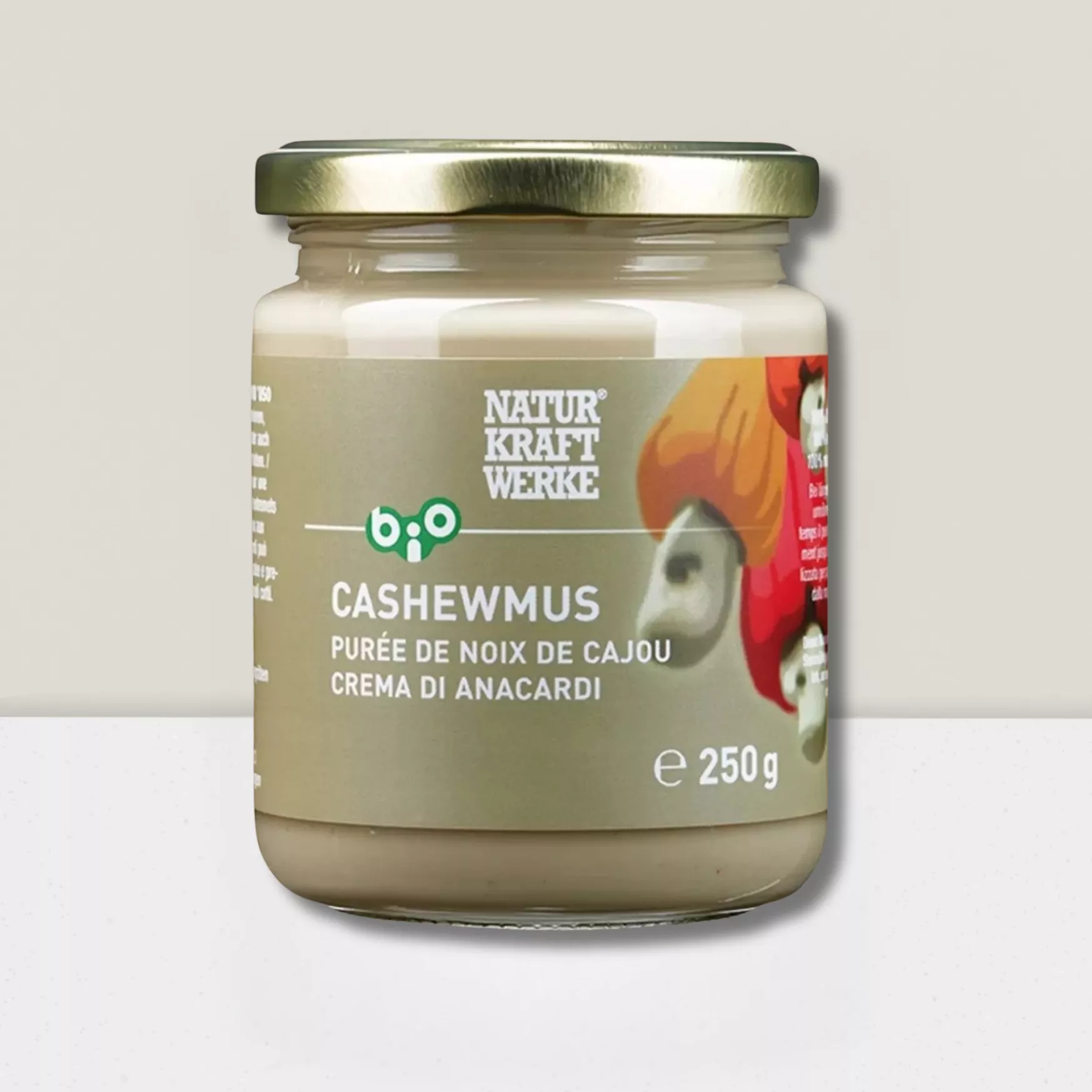 Purée de noix de cajou , bio 250g