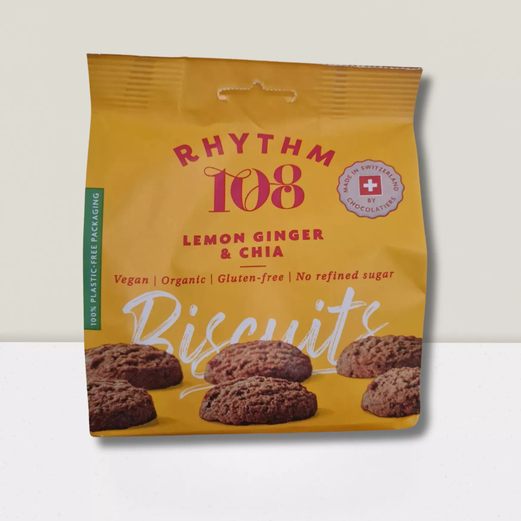 Biscuits citron et chia - en sachet- 135g