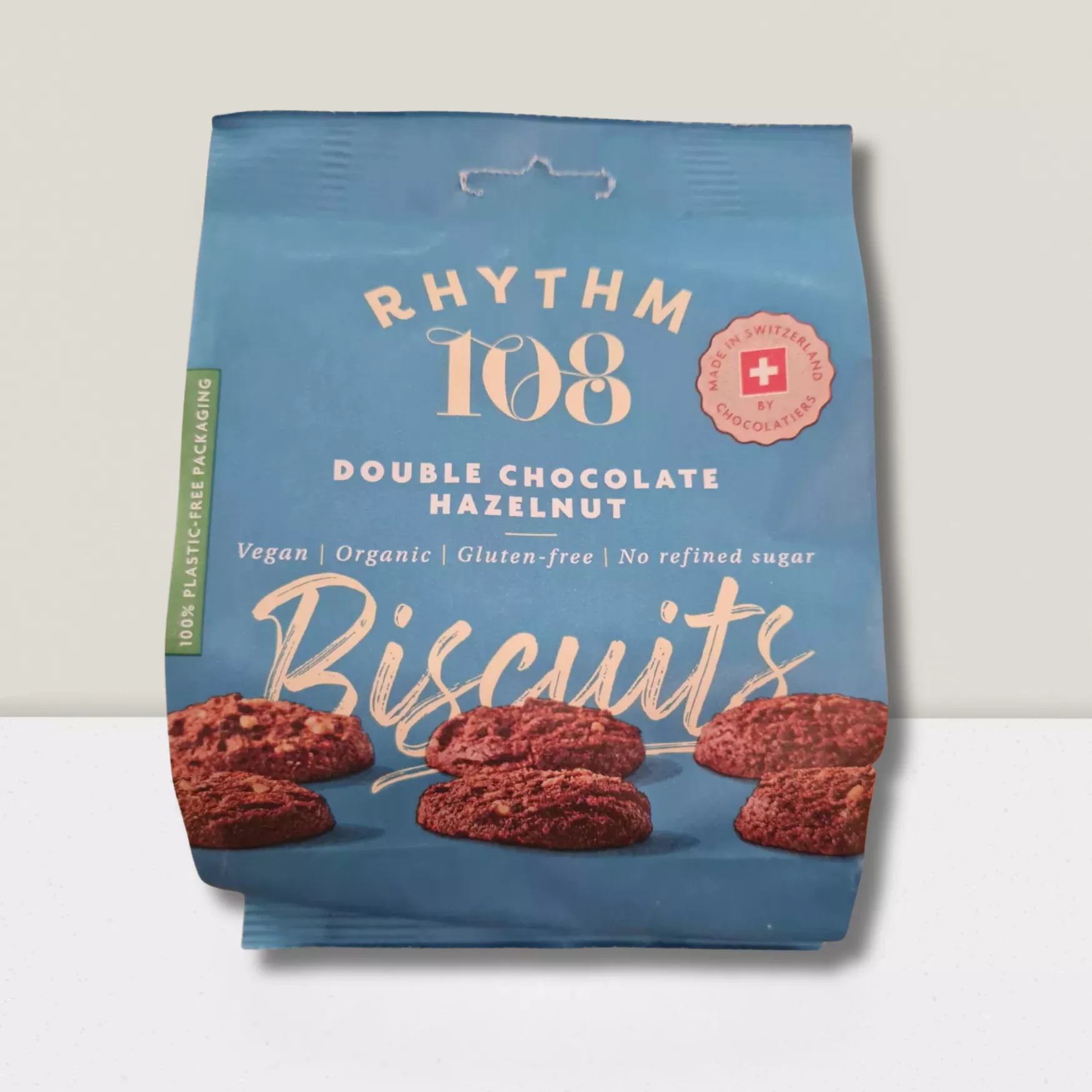 Biscuits double chocolat noisette - en sachet - 135g