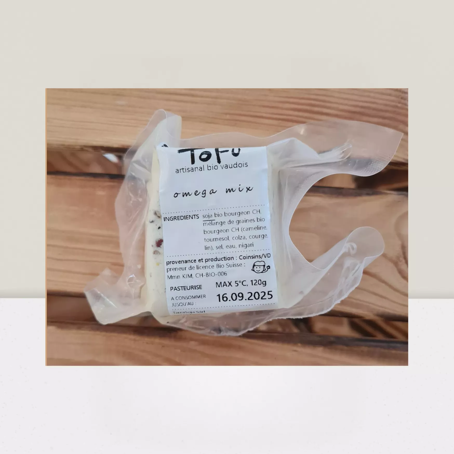 Tofu Oméga mix - 120g