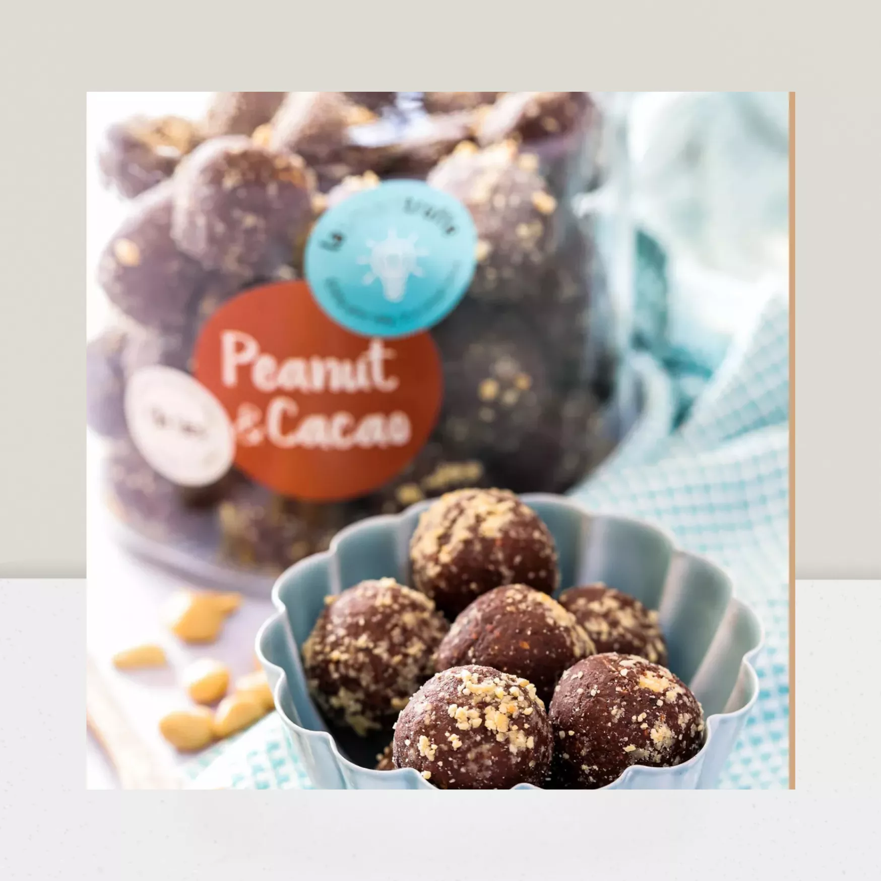 Truffe cacahuète - cacao