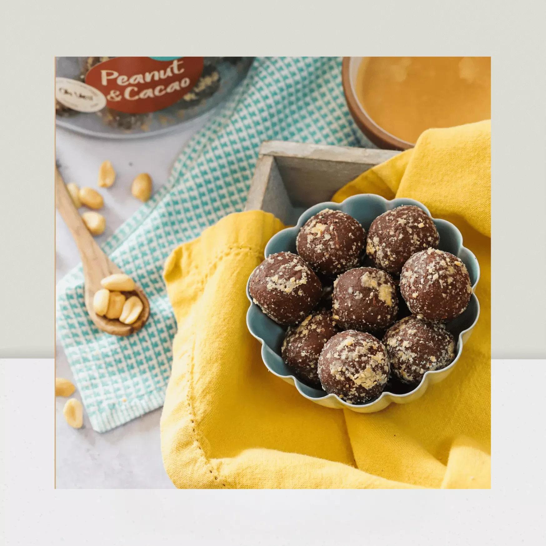 Truffe cacahuète - cacao