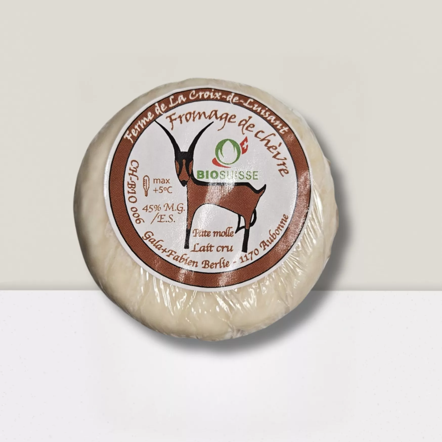 Fromage frais de chèvre - Crottin affiné 70gr