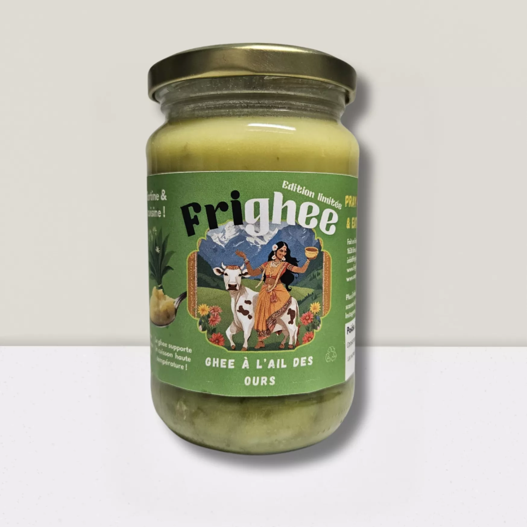 Ghee Fribourgeois à l'ail des Ours - 300g