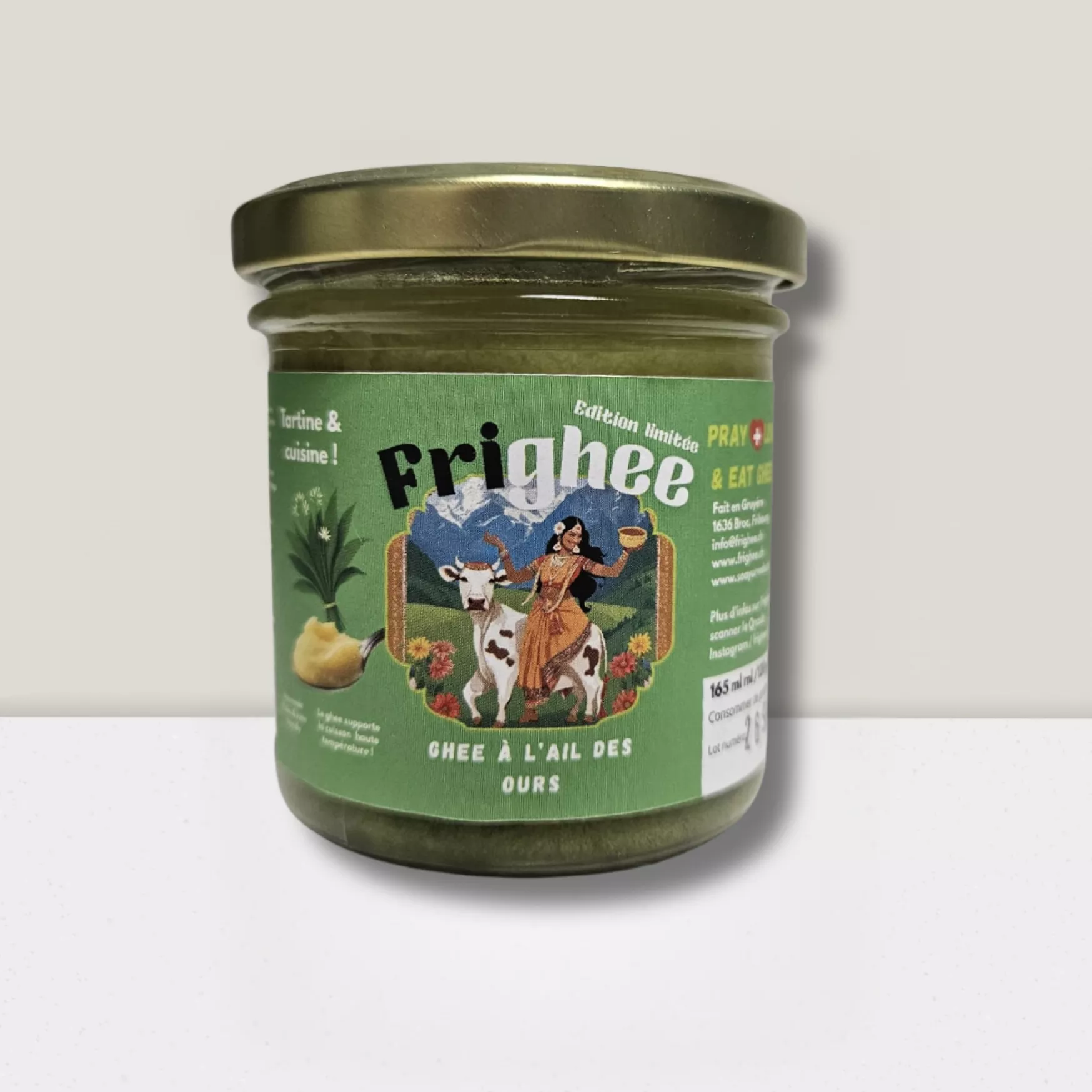 Ghee Fribourgeois à l'ail des Ours - 120g