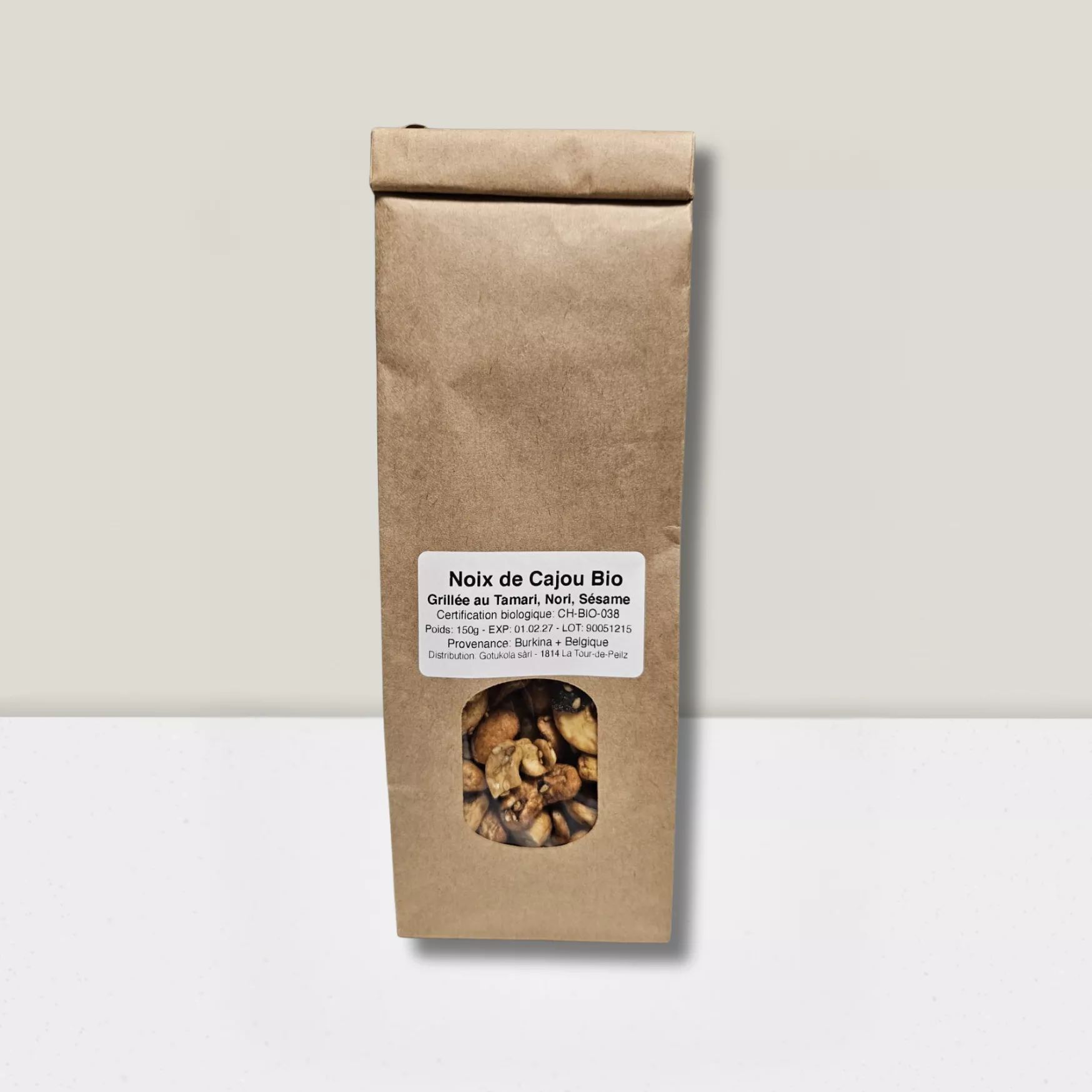 Noix de Cajou au Tamari - 150gr