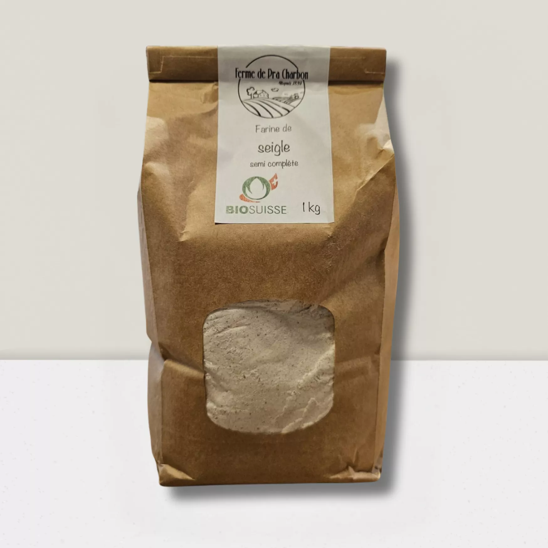 Farine de seigle 1kg