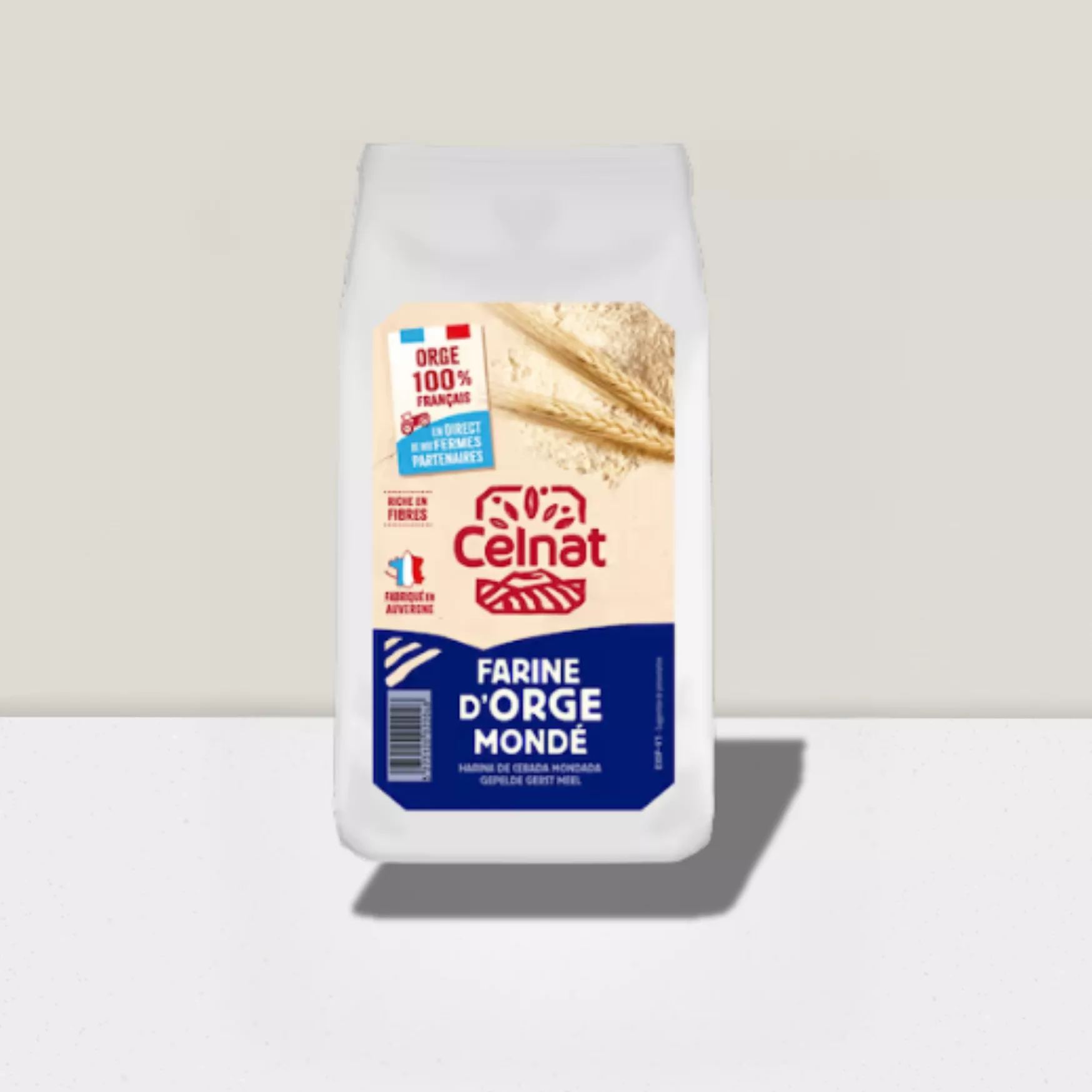 Farine d'orge mondé - 500gr