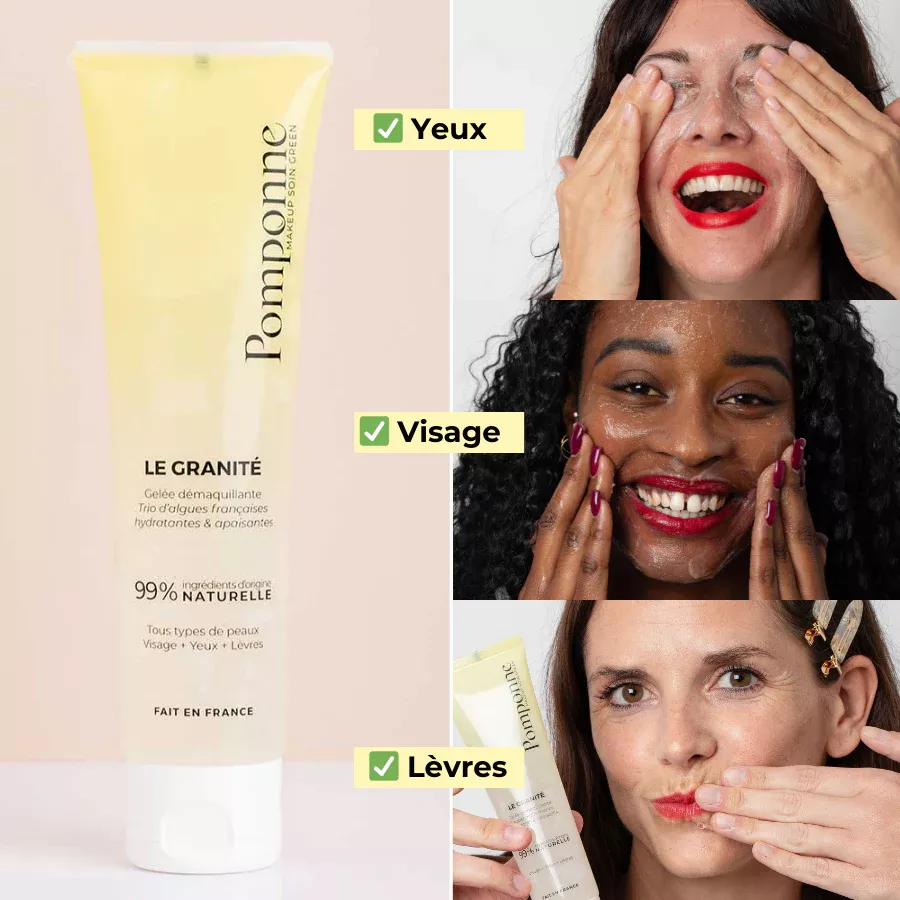 Démaquillant visage - yeux & lèvres - 100ml