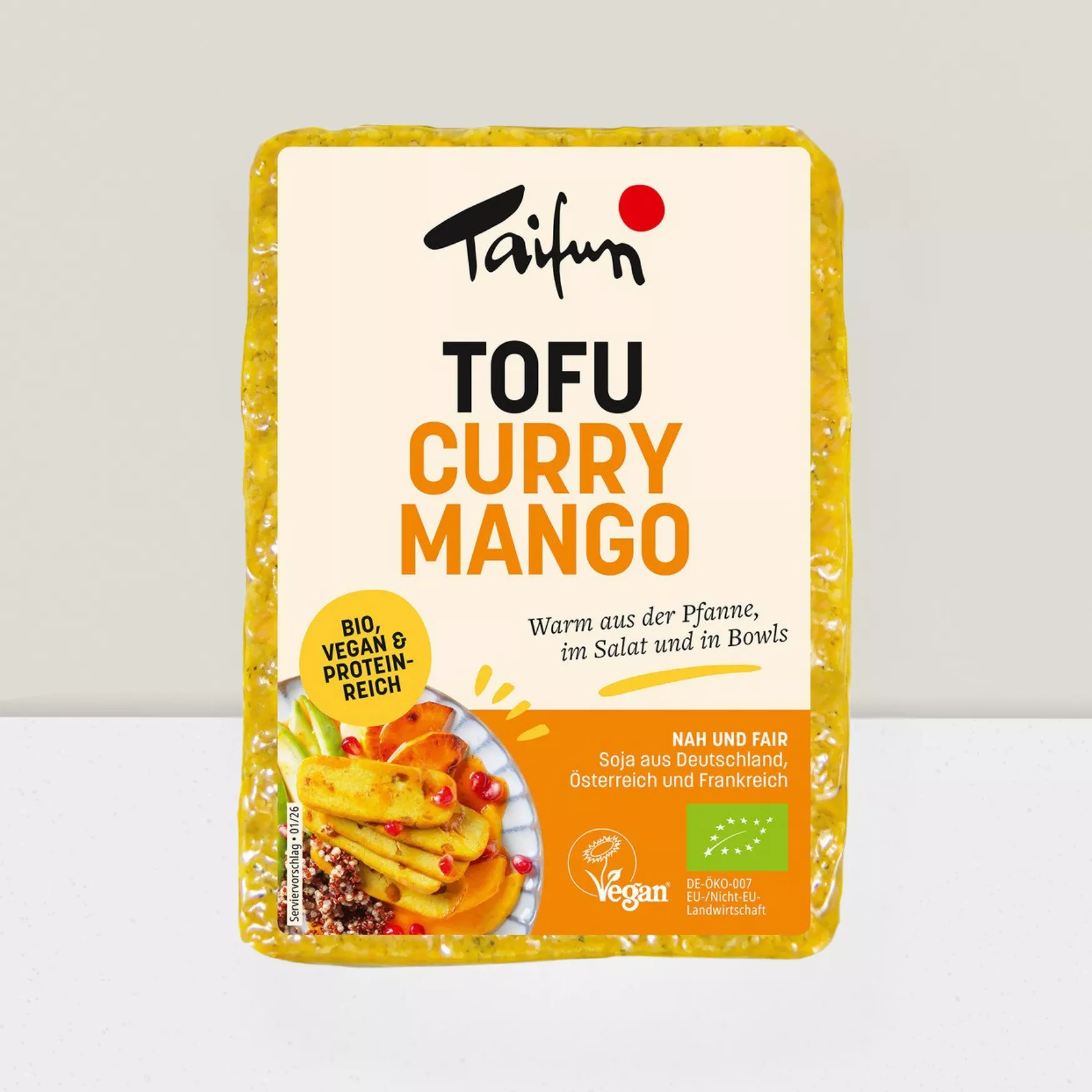 Tofu curry-mangue - 200g
