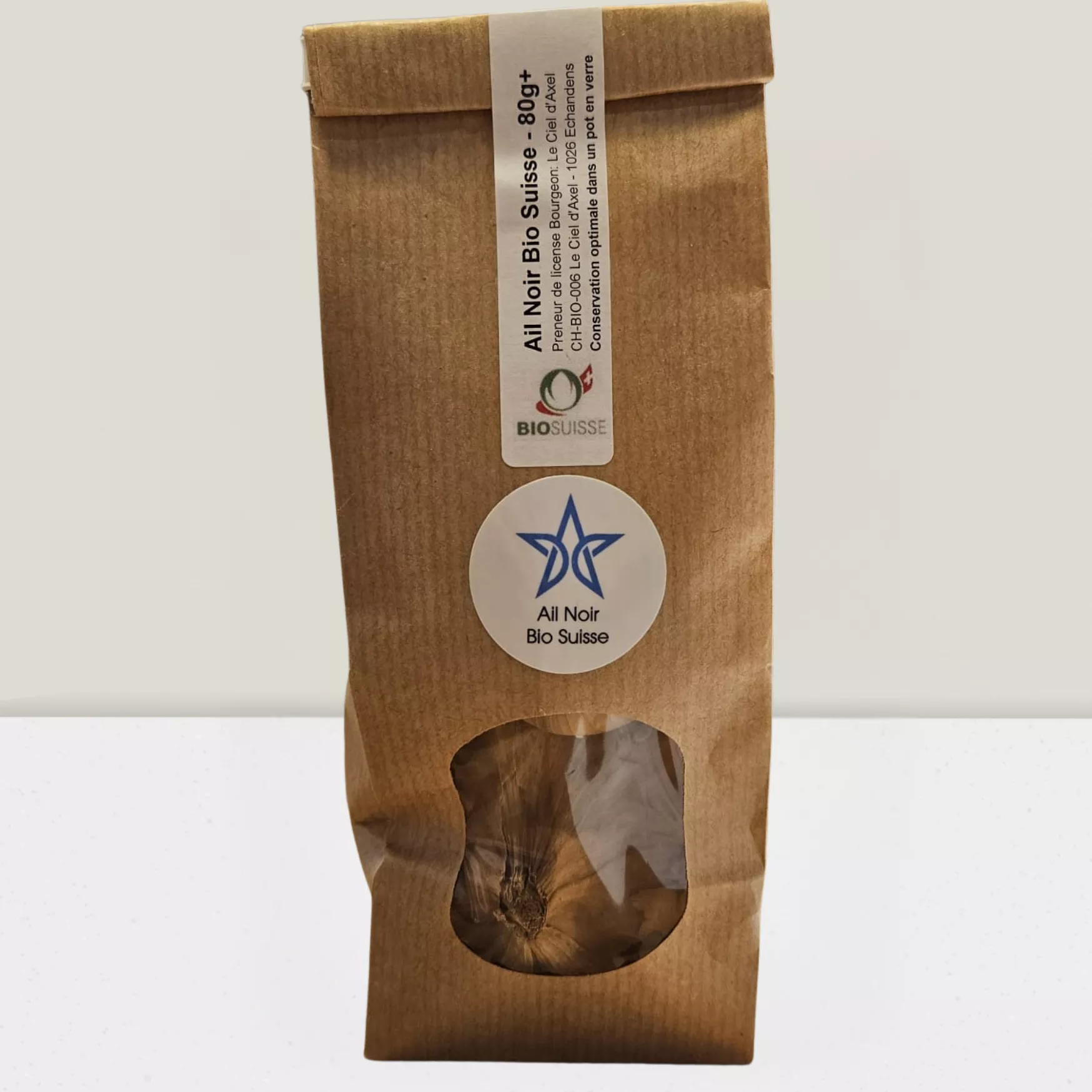 Ail noir 2x en sachet  -  80gr