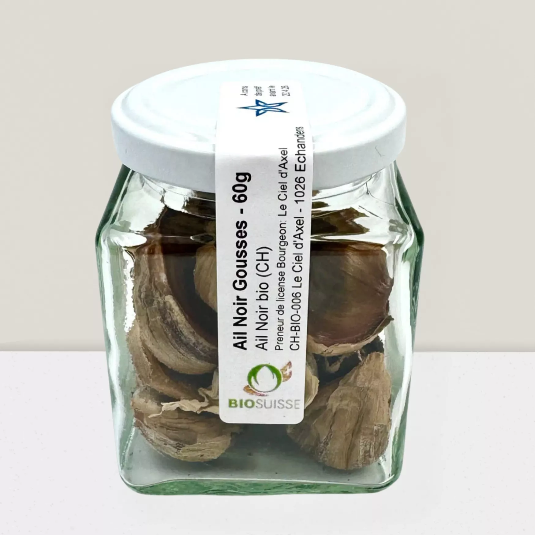Ail noir en gousses - 60gr