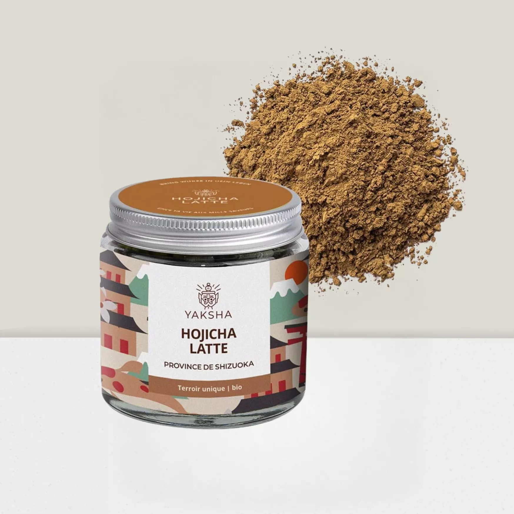 Thé vert torréfié - Hojicha Latte - 35gr