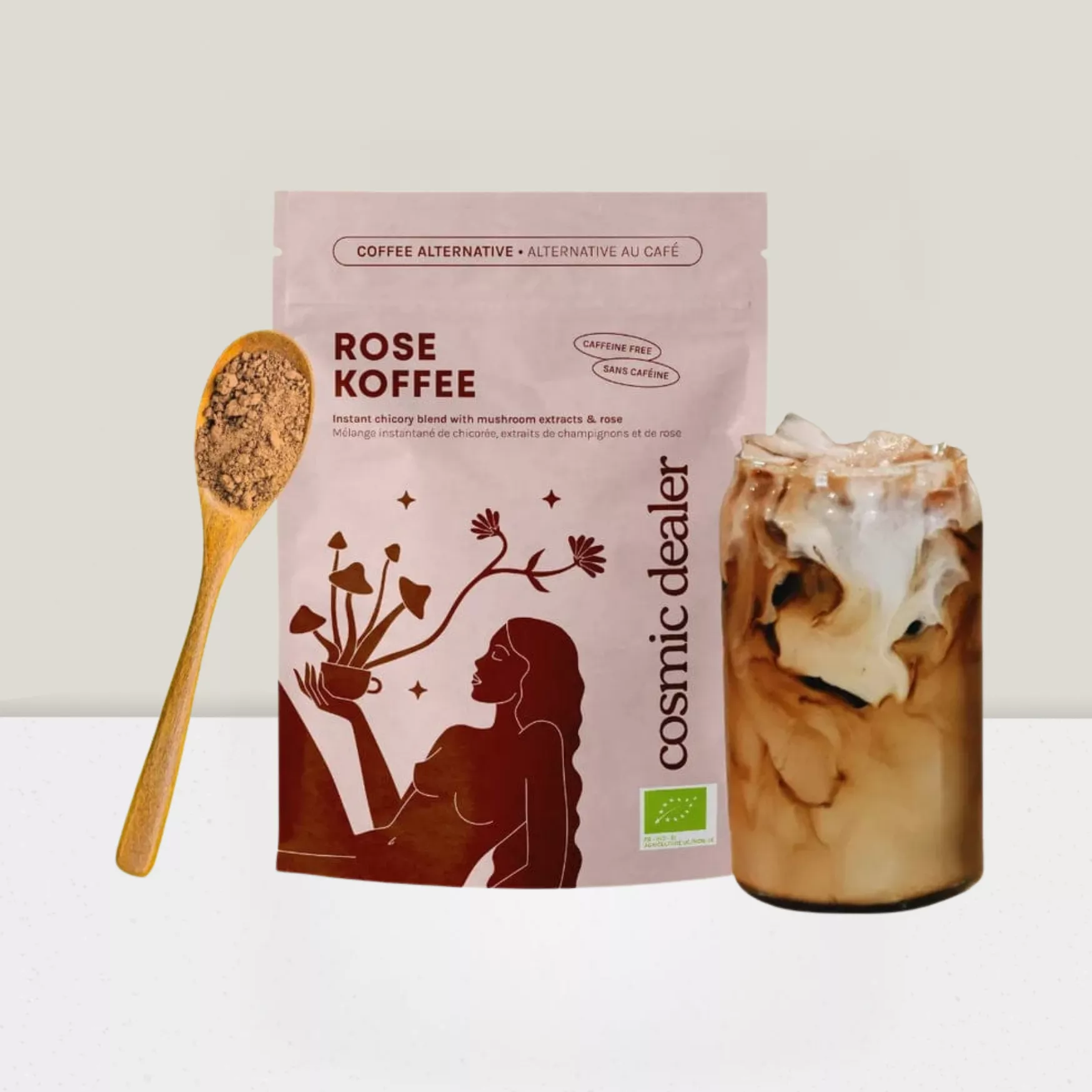 Chocolat cru en poudre - Double rose - 26.40gr