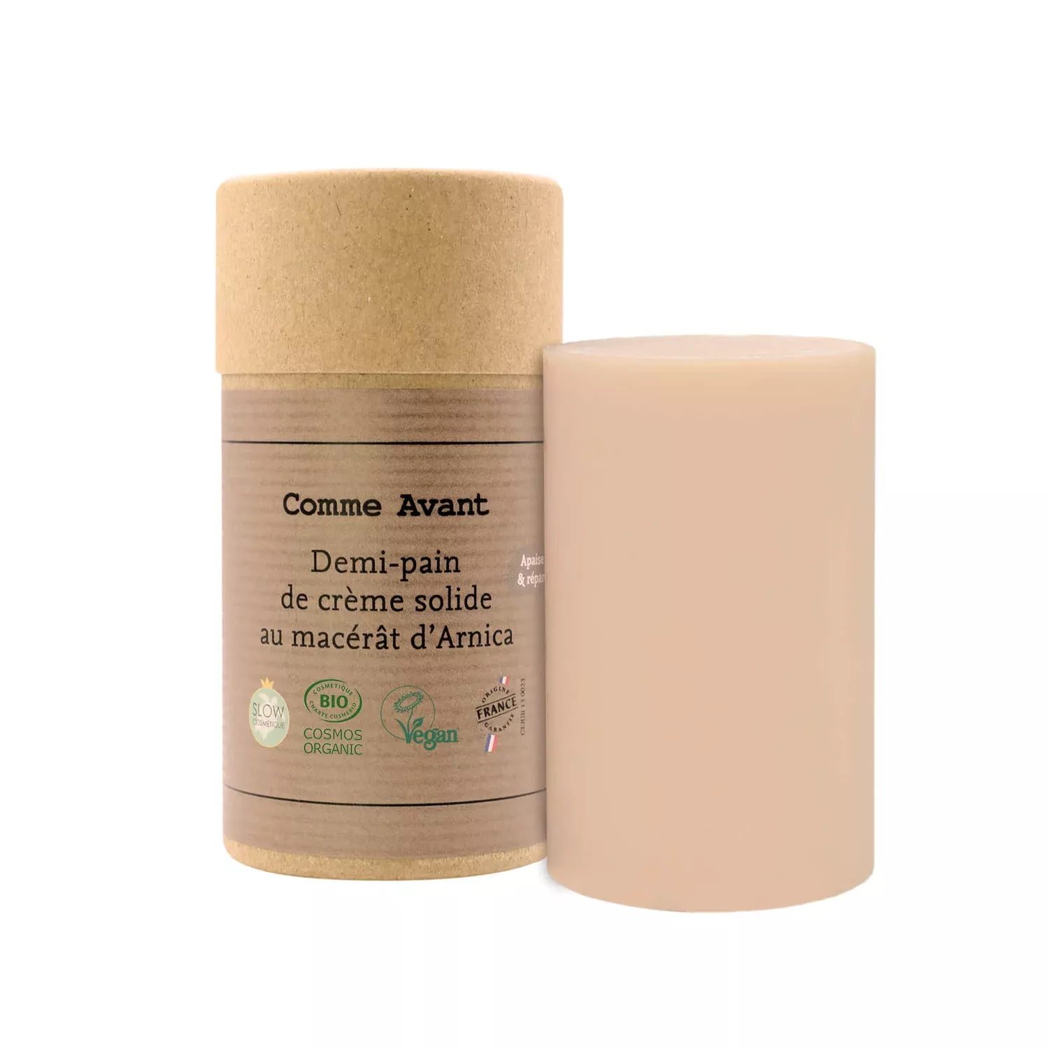 Crème solide demi-pain au macérât d'Arnica -150gr