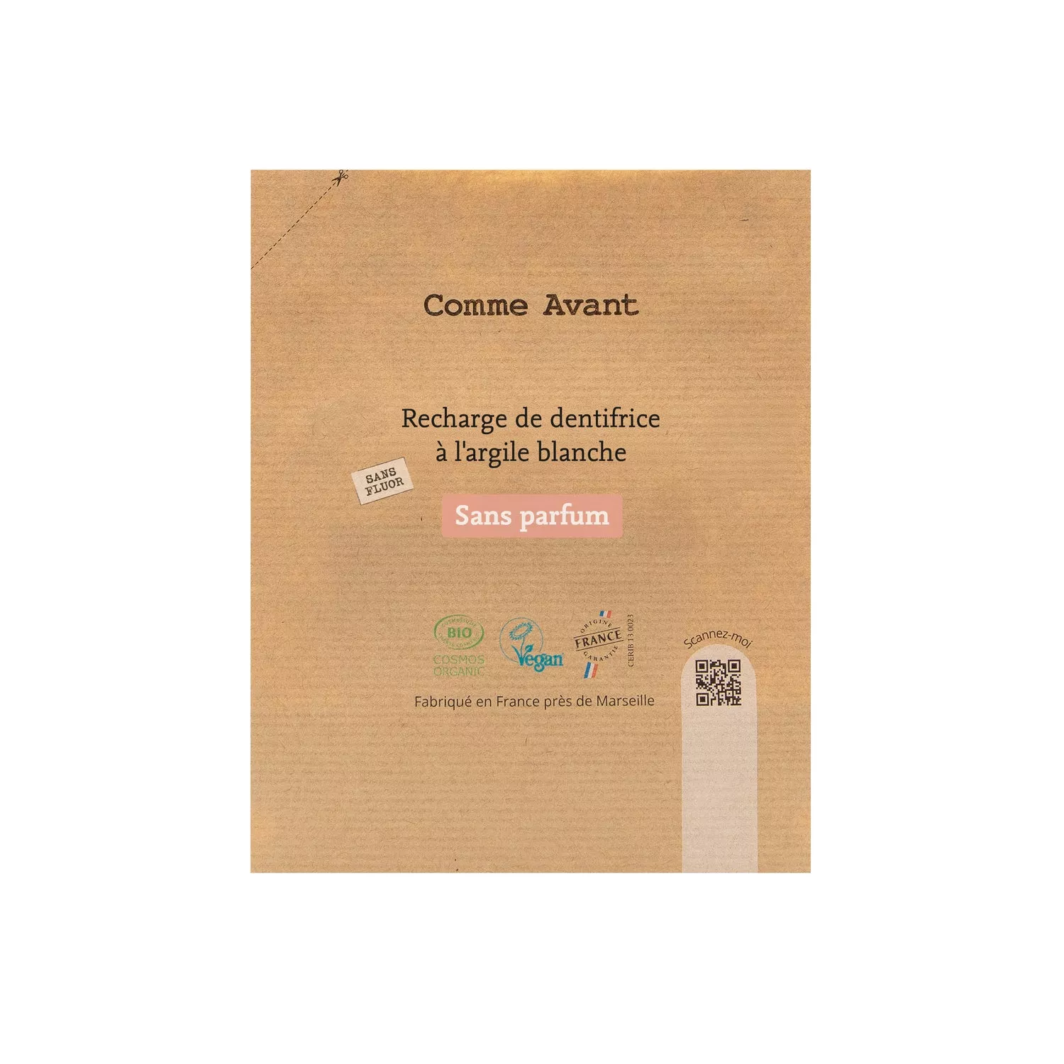 Recharge Dentifrice - Argile blanche - 180ml